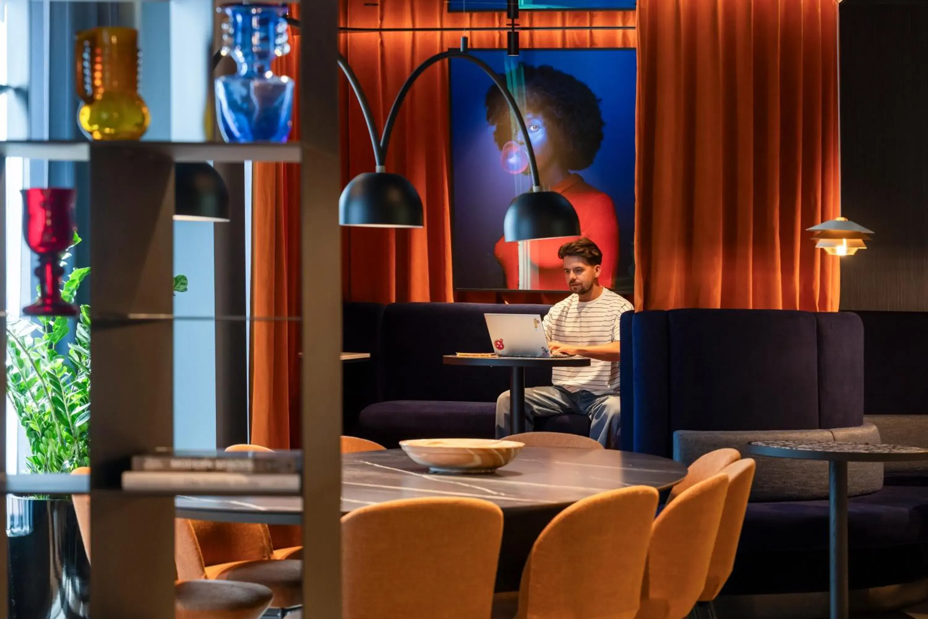 Lobby or reception in TRIBE Krakow Old Town Lobby or reception in TRIBE Krakow Old Town