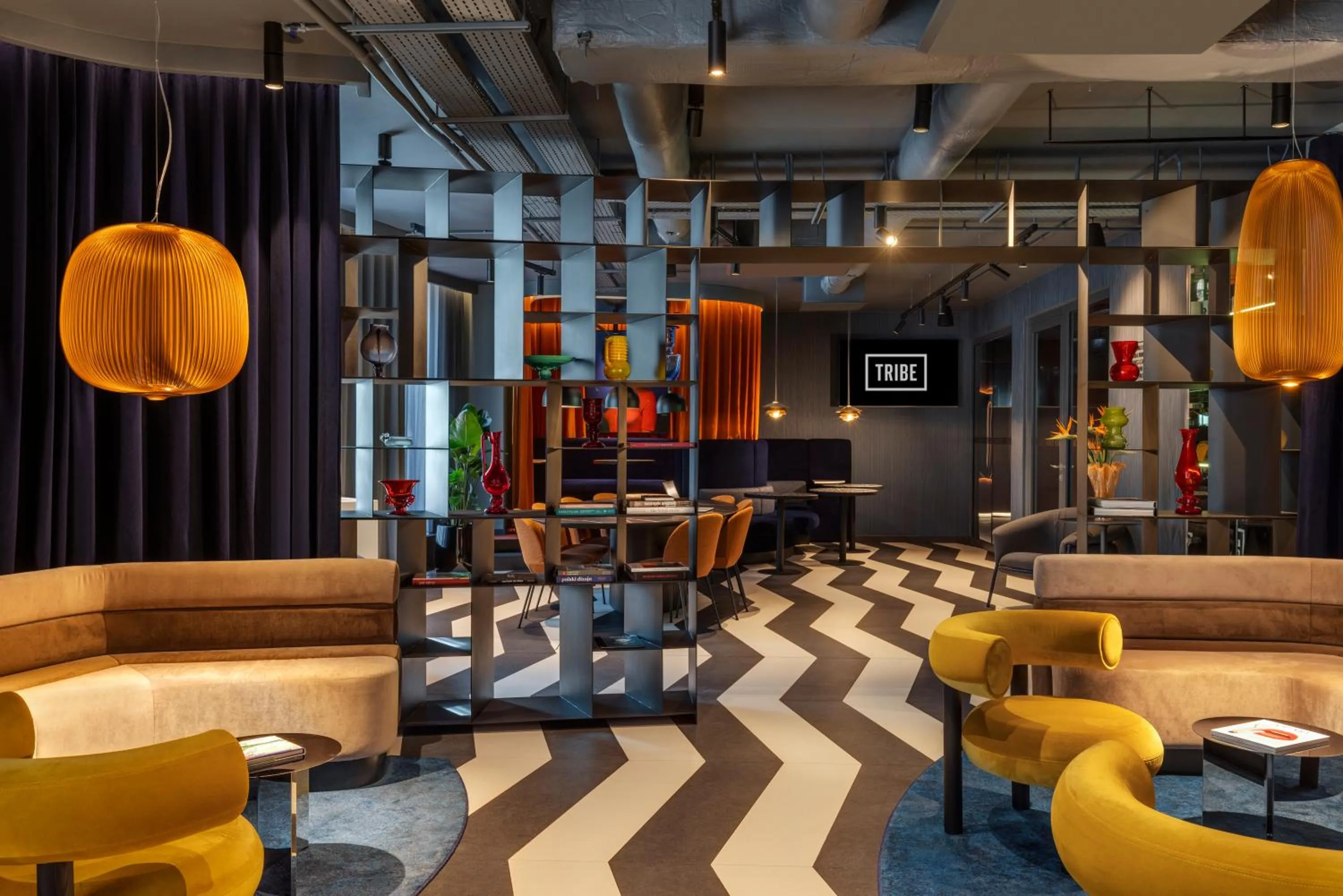 Lobby or reception in TRIBE Krakow Old Town