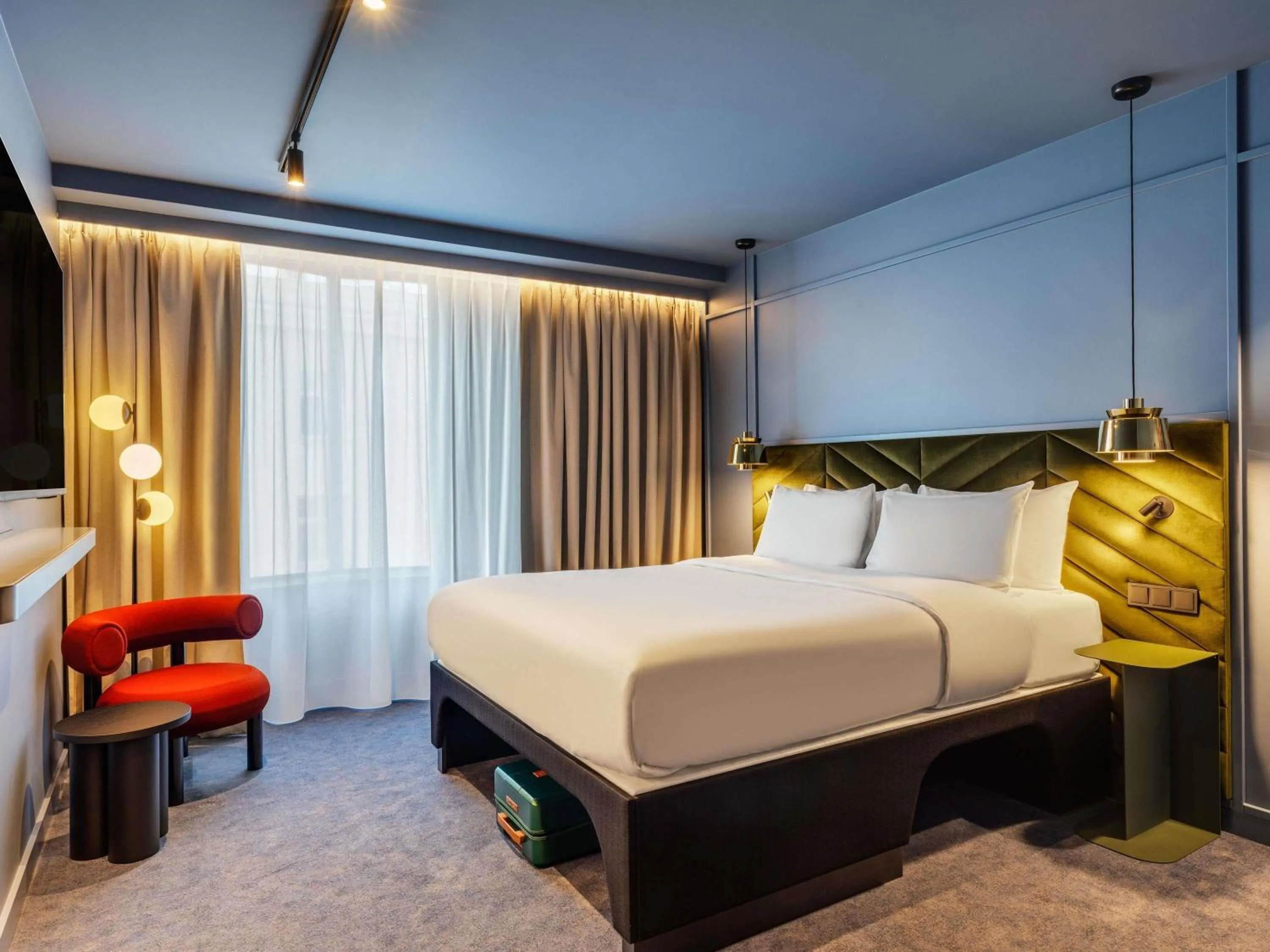 Property building, Bed in TRIBE Krakow Old Town