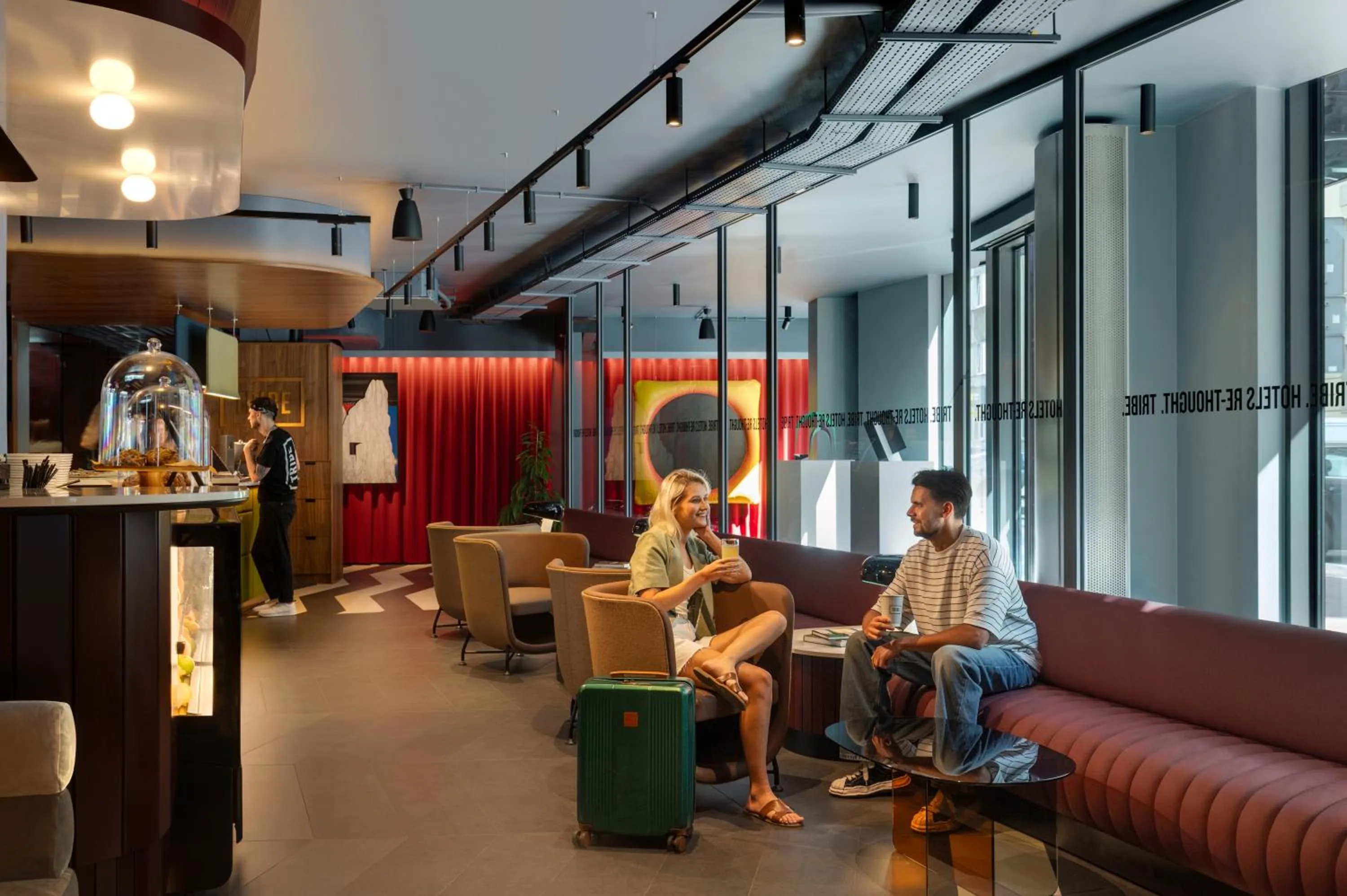 Lobby or reception in TRIBE Krakow Old Town