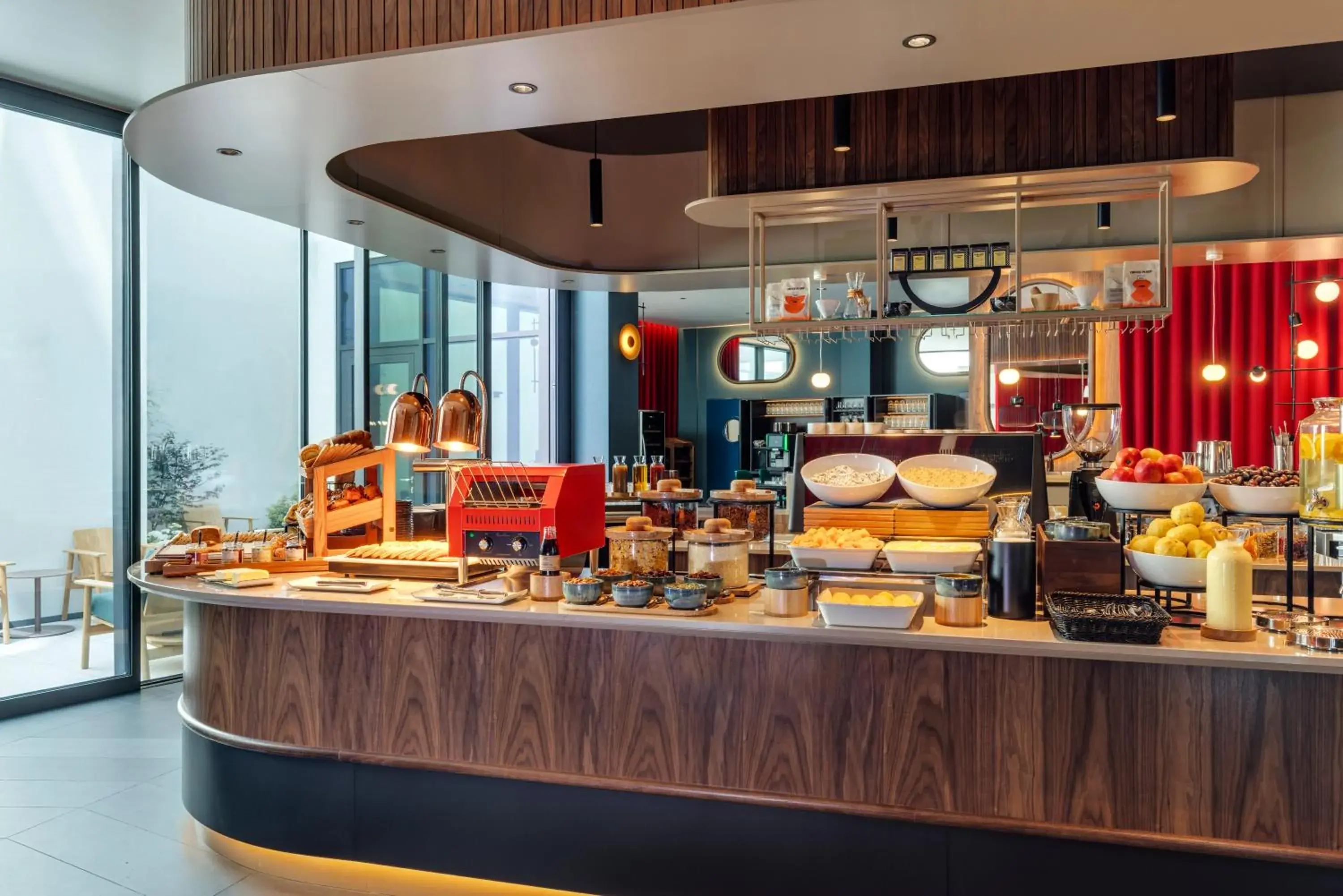 Buffet breakfast in TRIBE Krakow Old Town Buffet breakfast in TRIBE Krakow Old Town