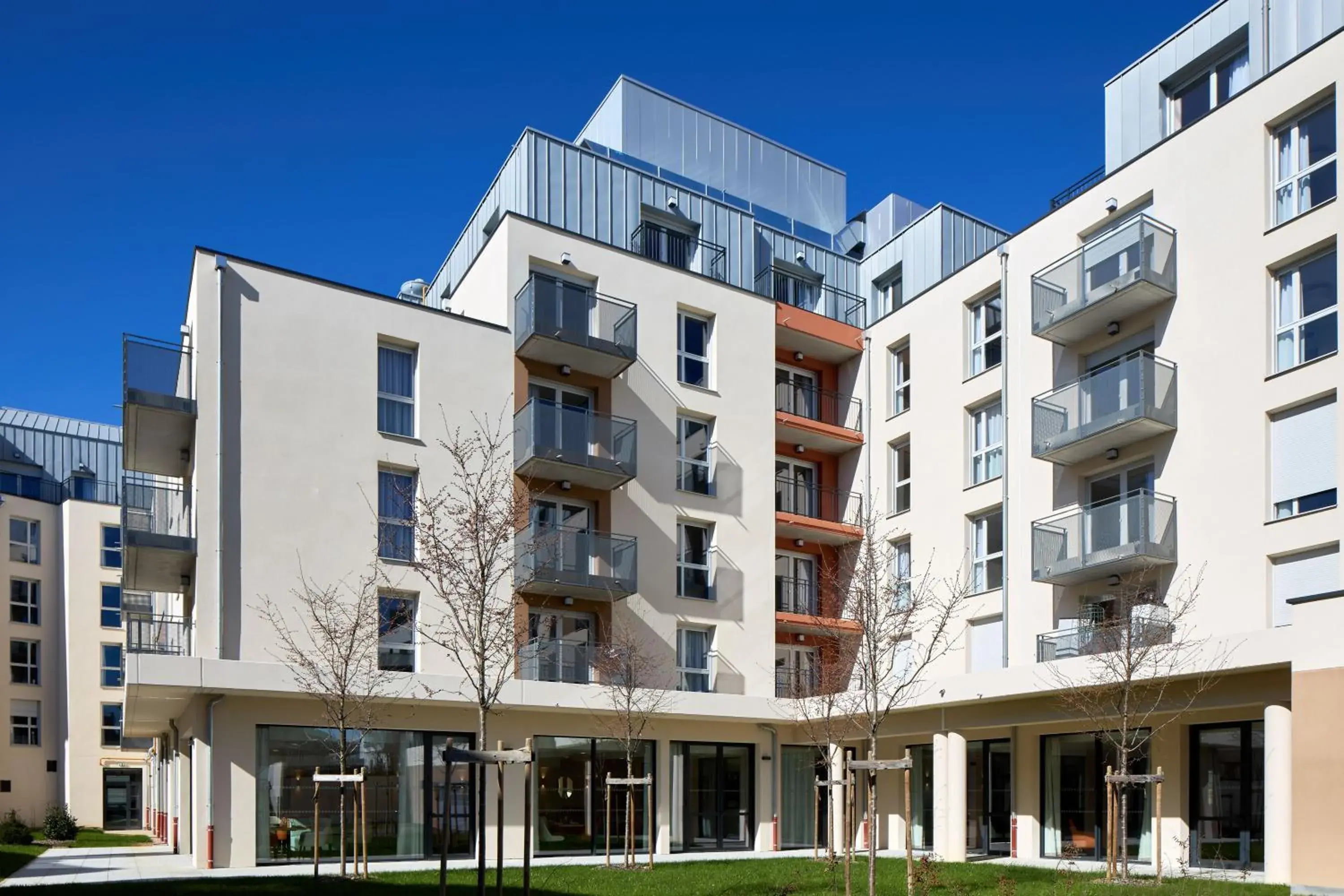 Property building in Zenitude Quality Aparthotel Nancy Centre Property building in Zenitude Quality Aparthotel Nancy Centre