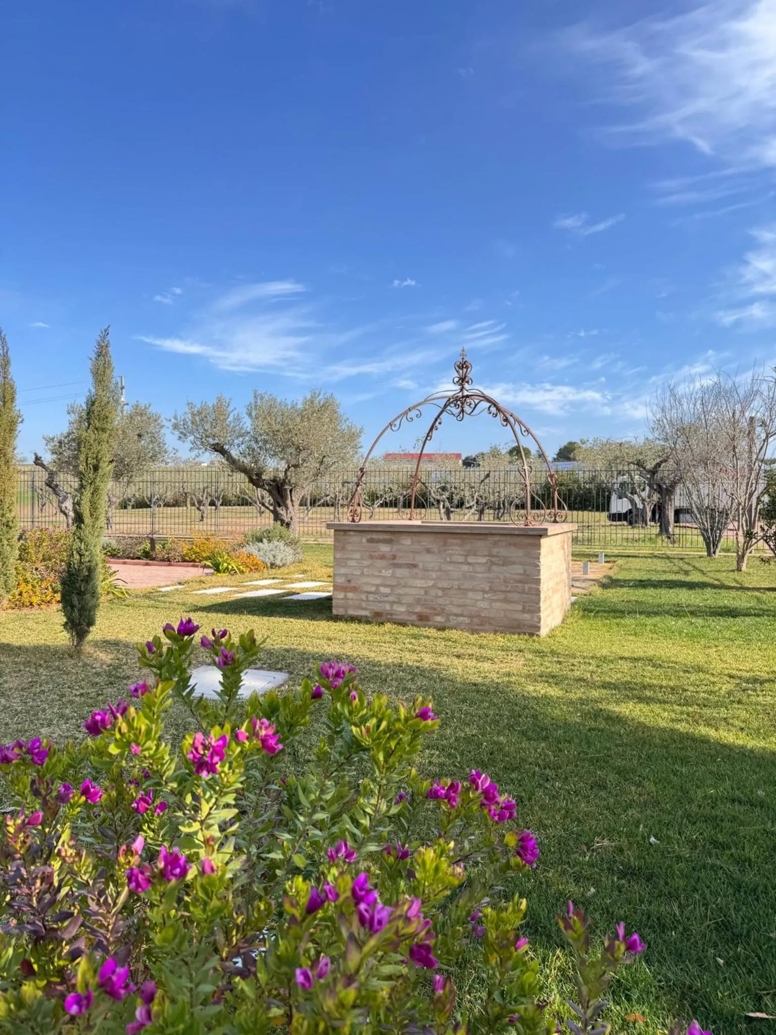Garden in Relais La Colombaia