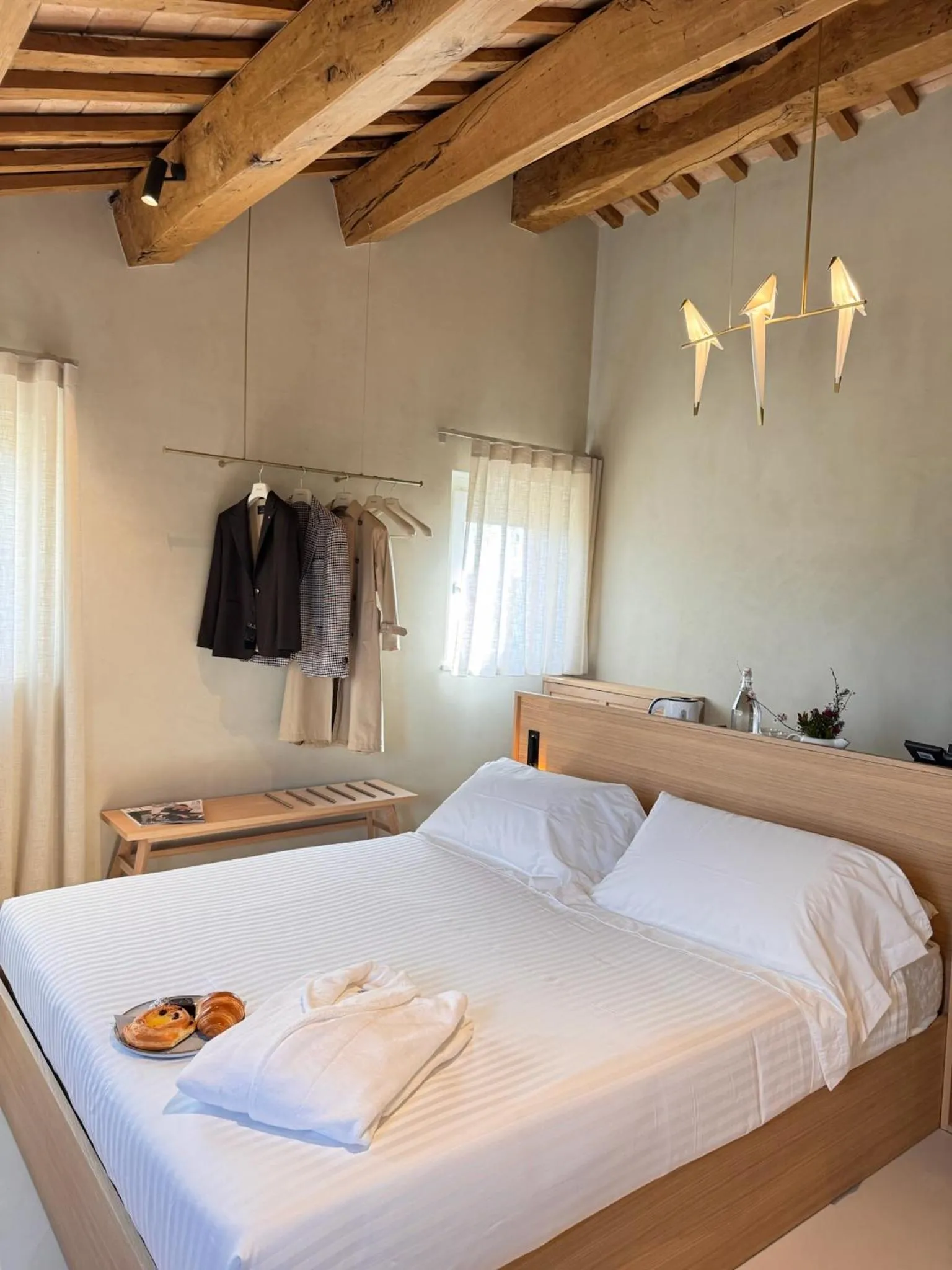 Bedroom, Bed in Relais La Colombaia