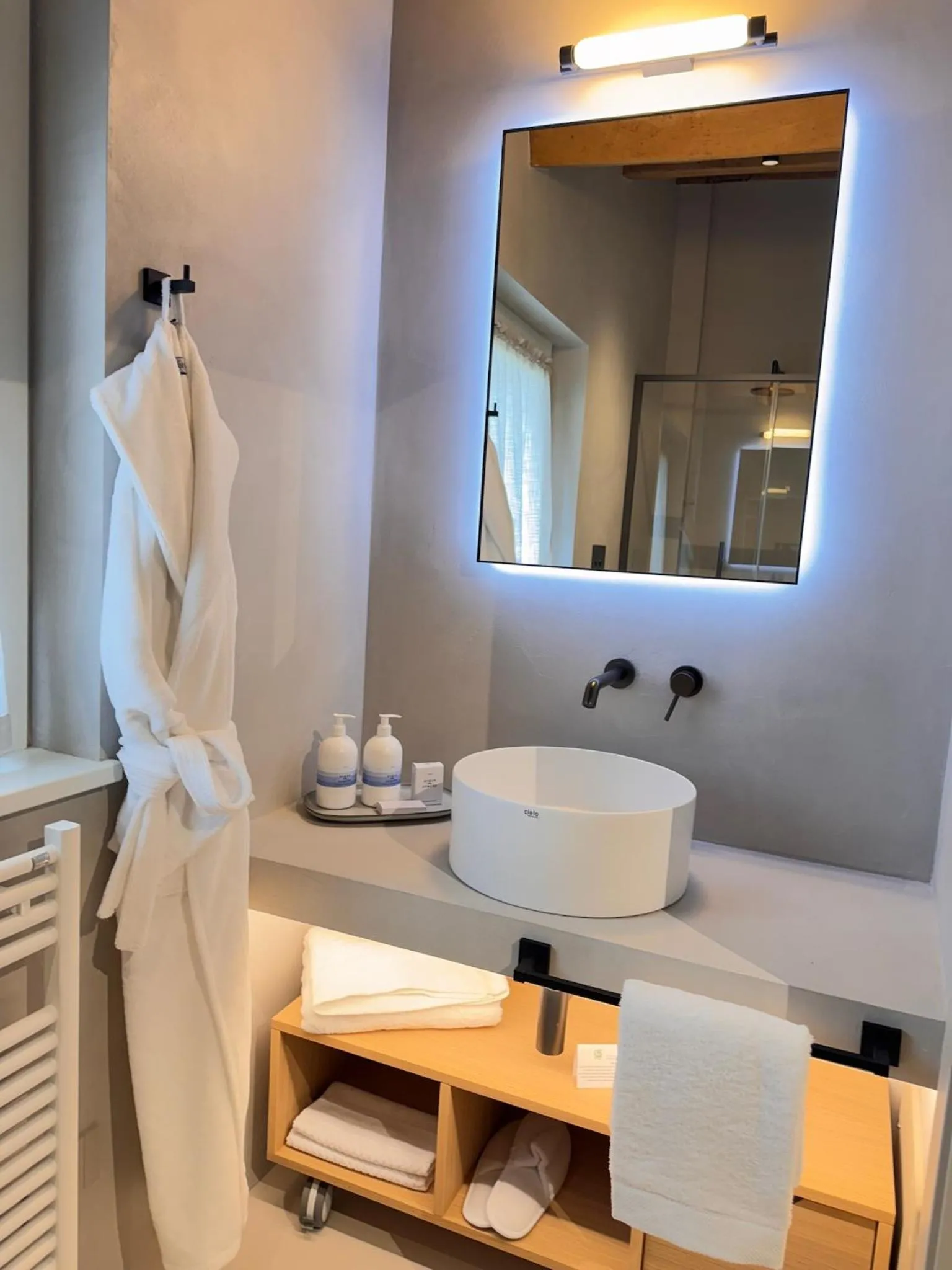 Bathroom in Relais La Colombaia