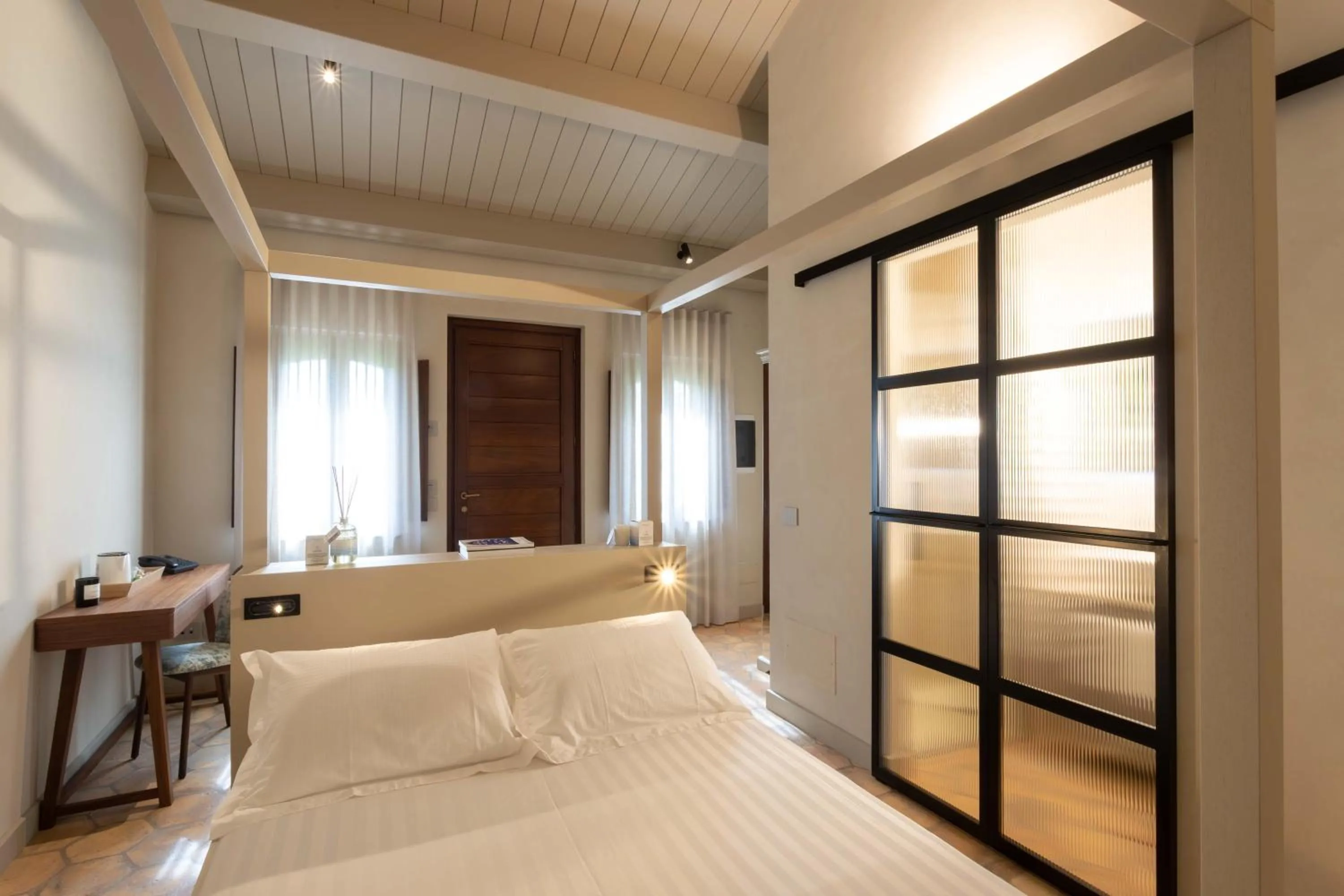 Bedroom, Bed in Relais La Colombaia