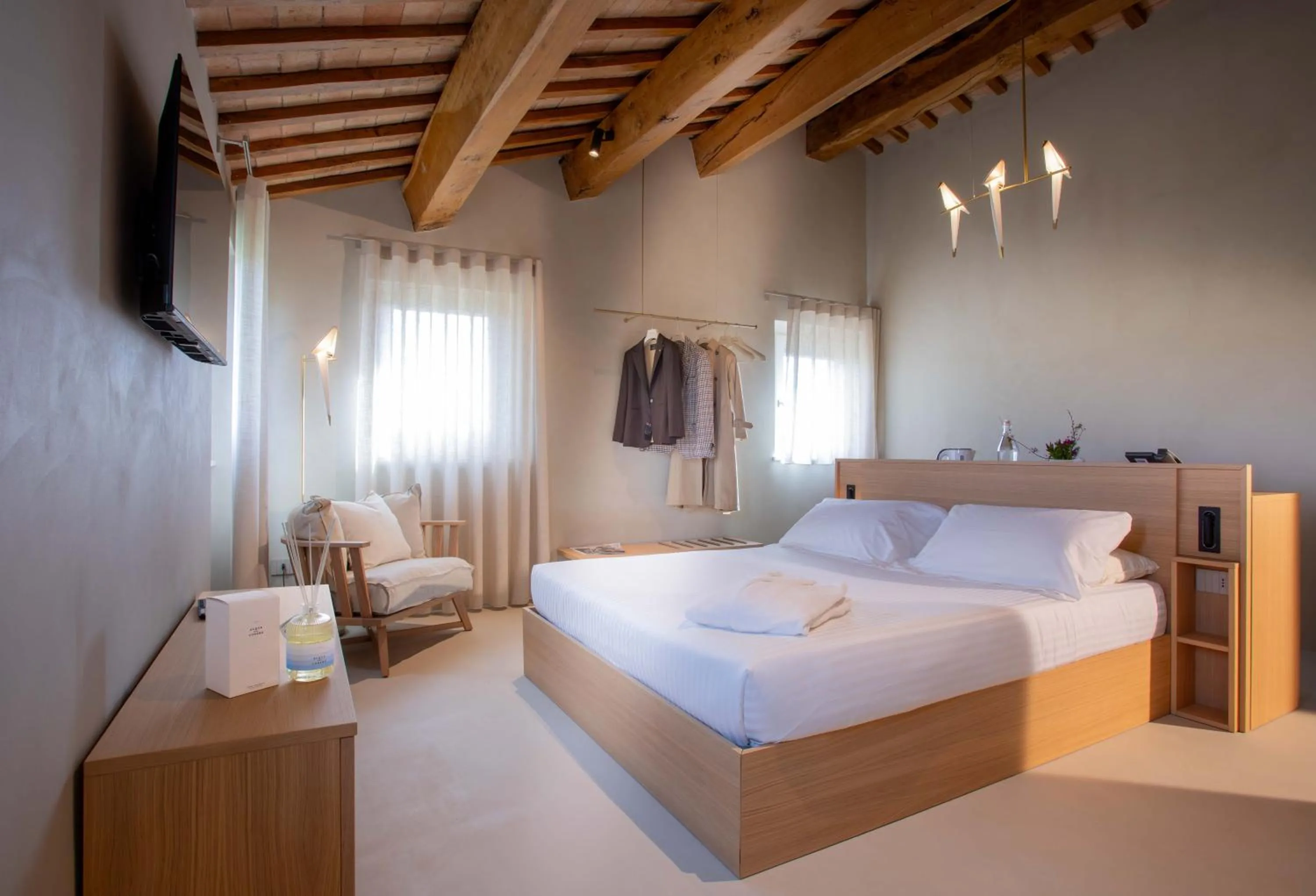 Bedroom, Bed in Relais La Colombaia
