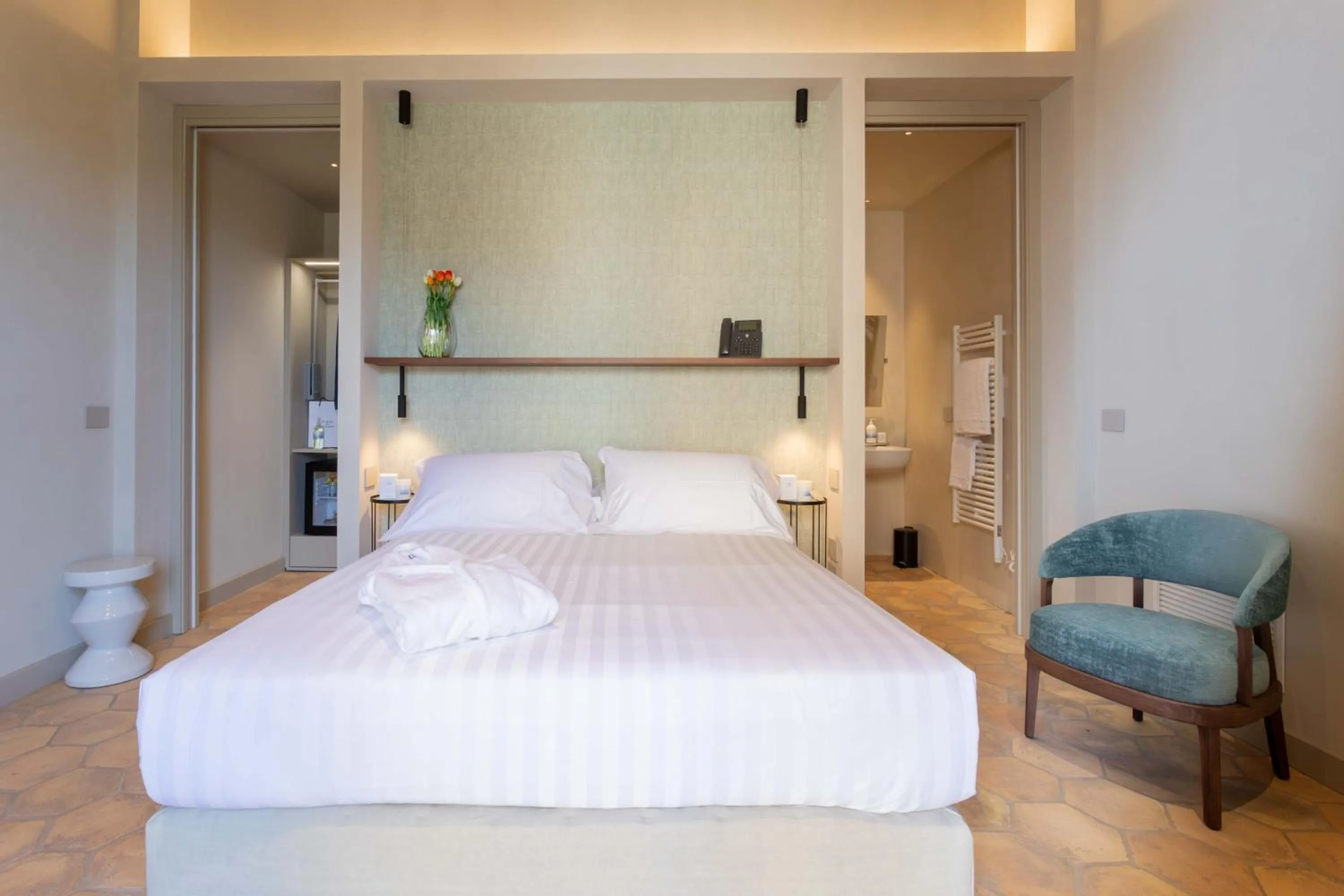 Bedroom, Bed in Relais La Colombaia