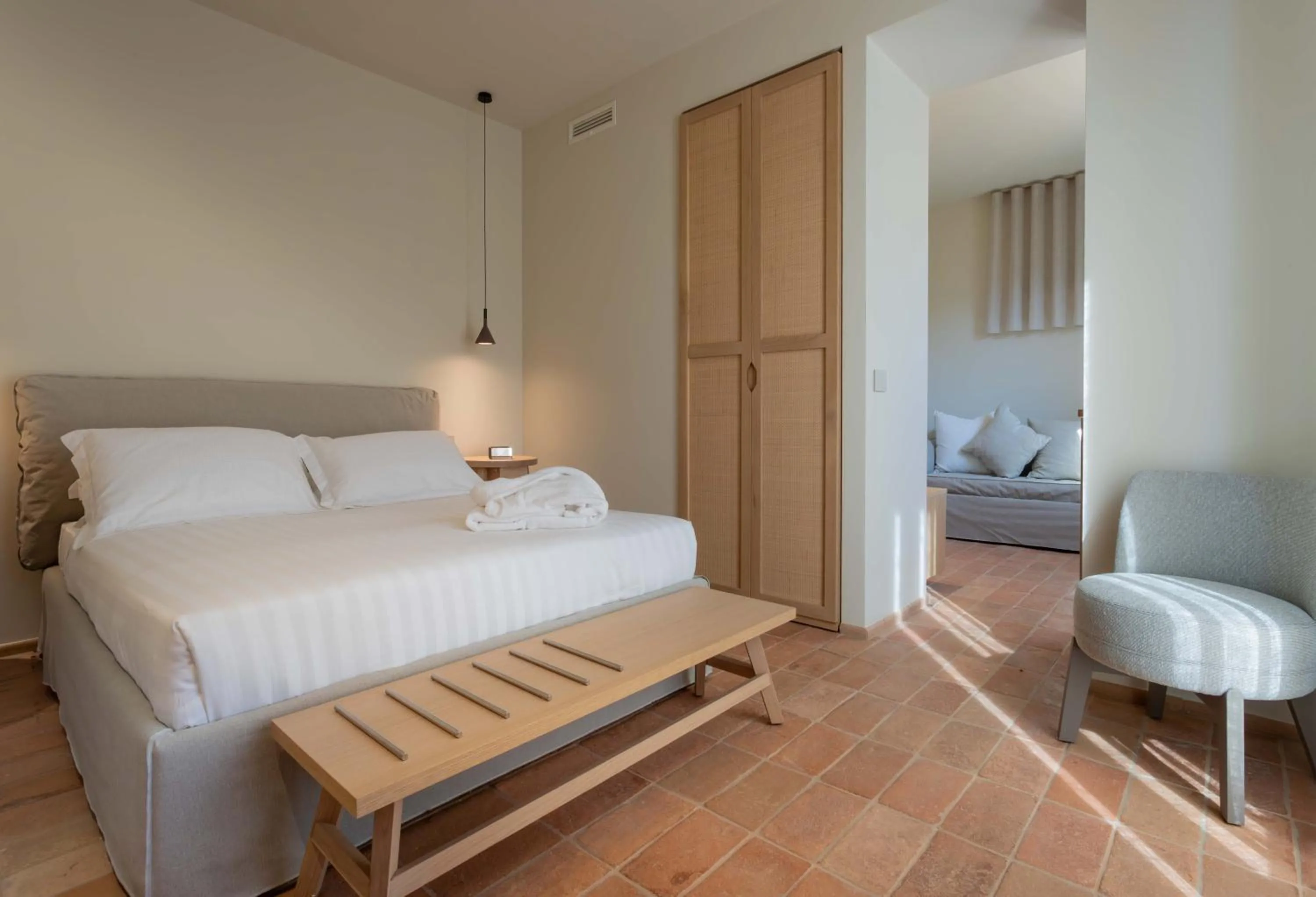 Bedroom, Bed in Relais La Colombaia