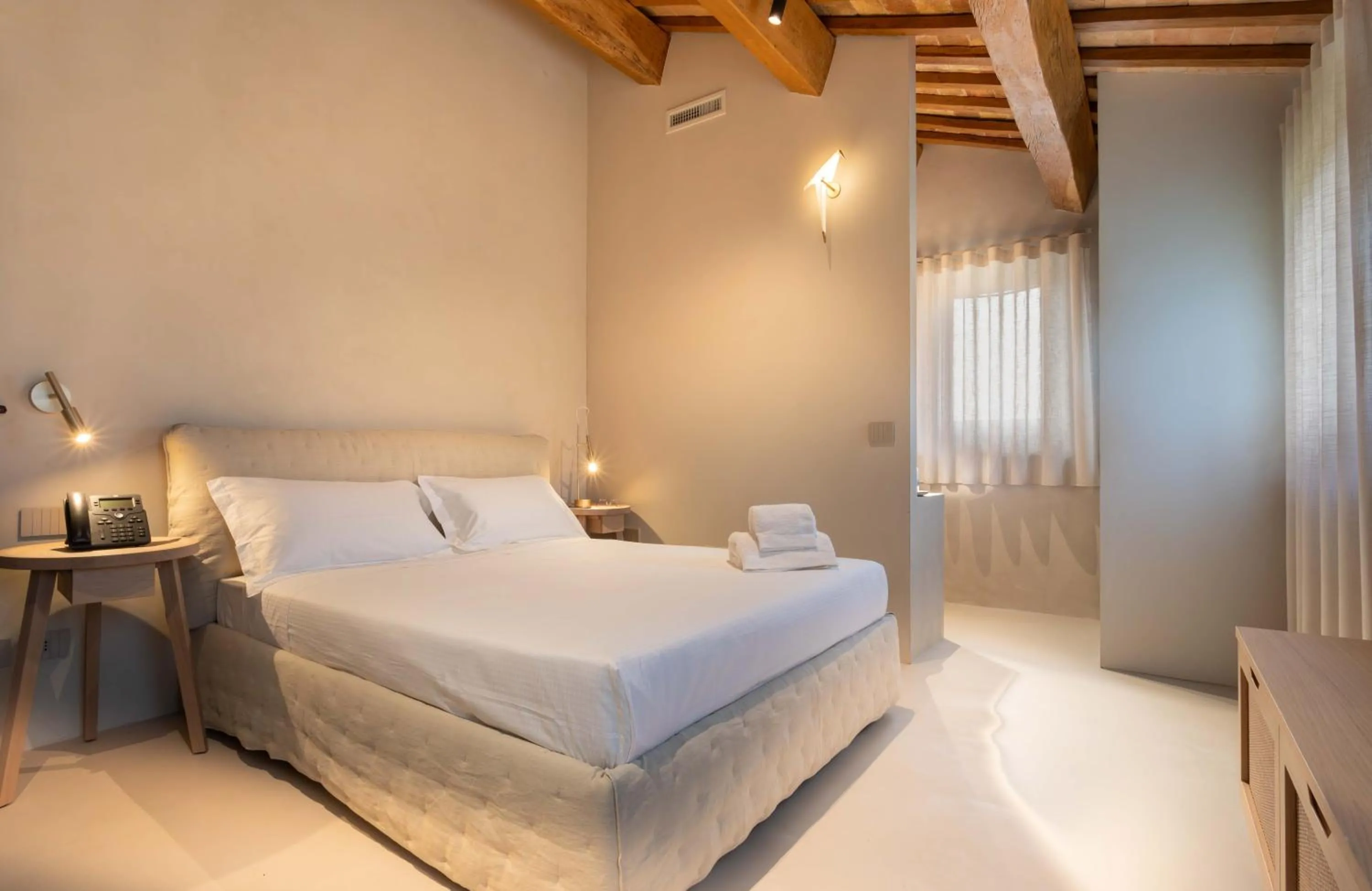 Bedroom, Bed in Relais La Colombaia