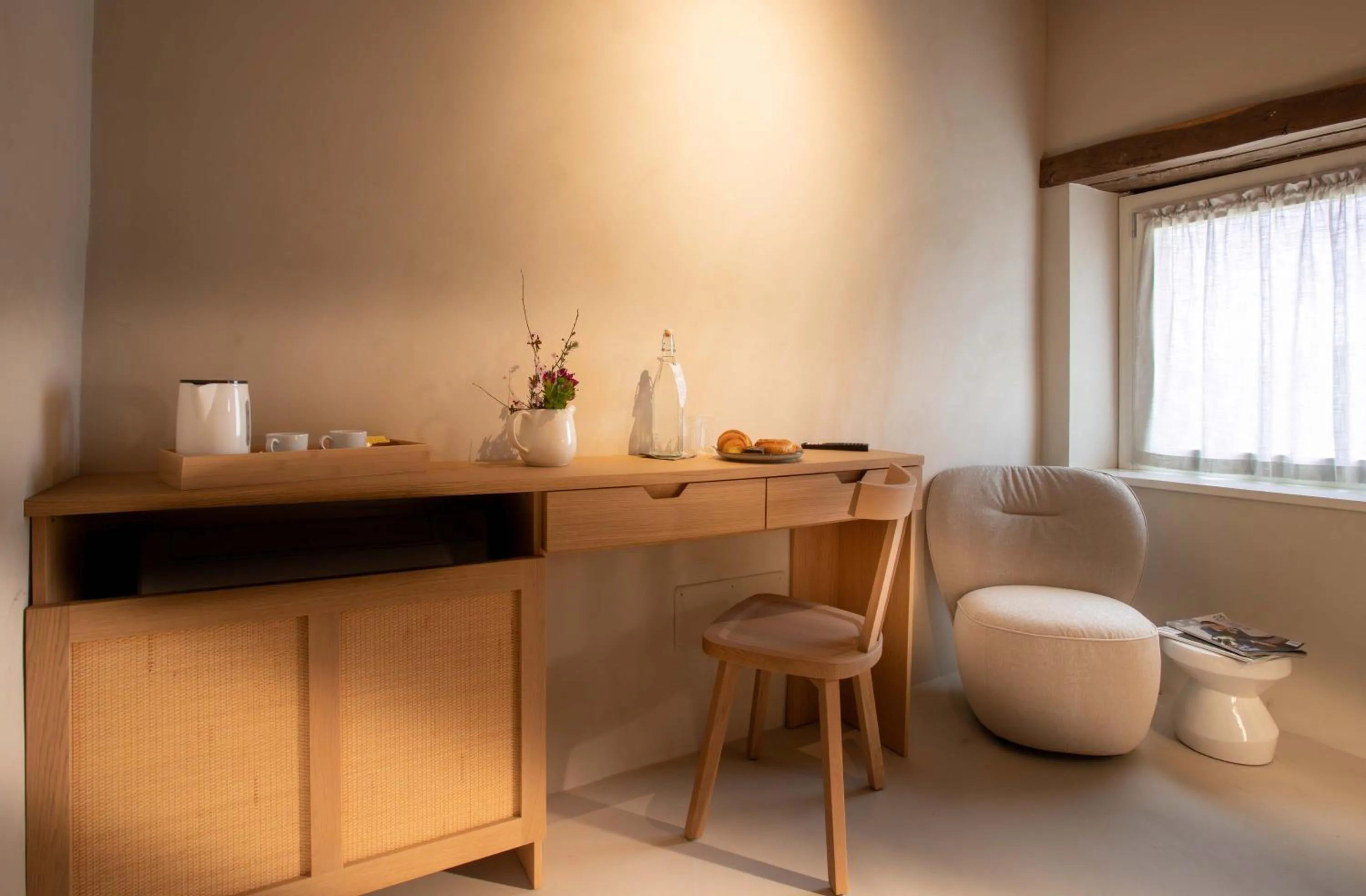 Seating area in Relais La Colombaia