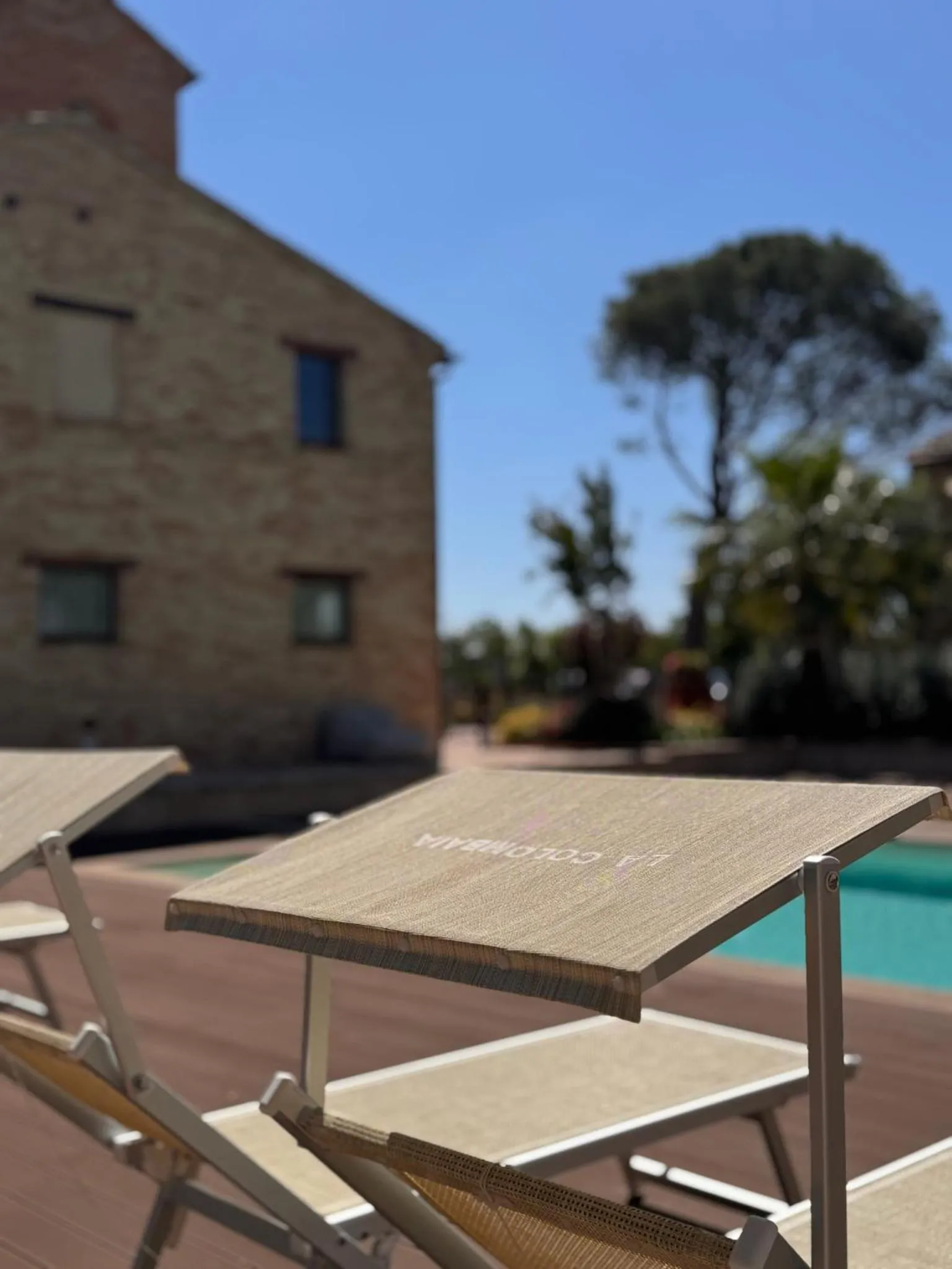 Swimming pool in Relais La Colombaia