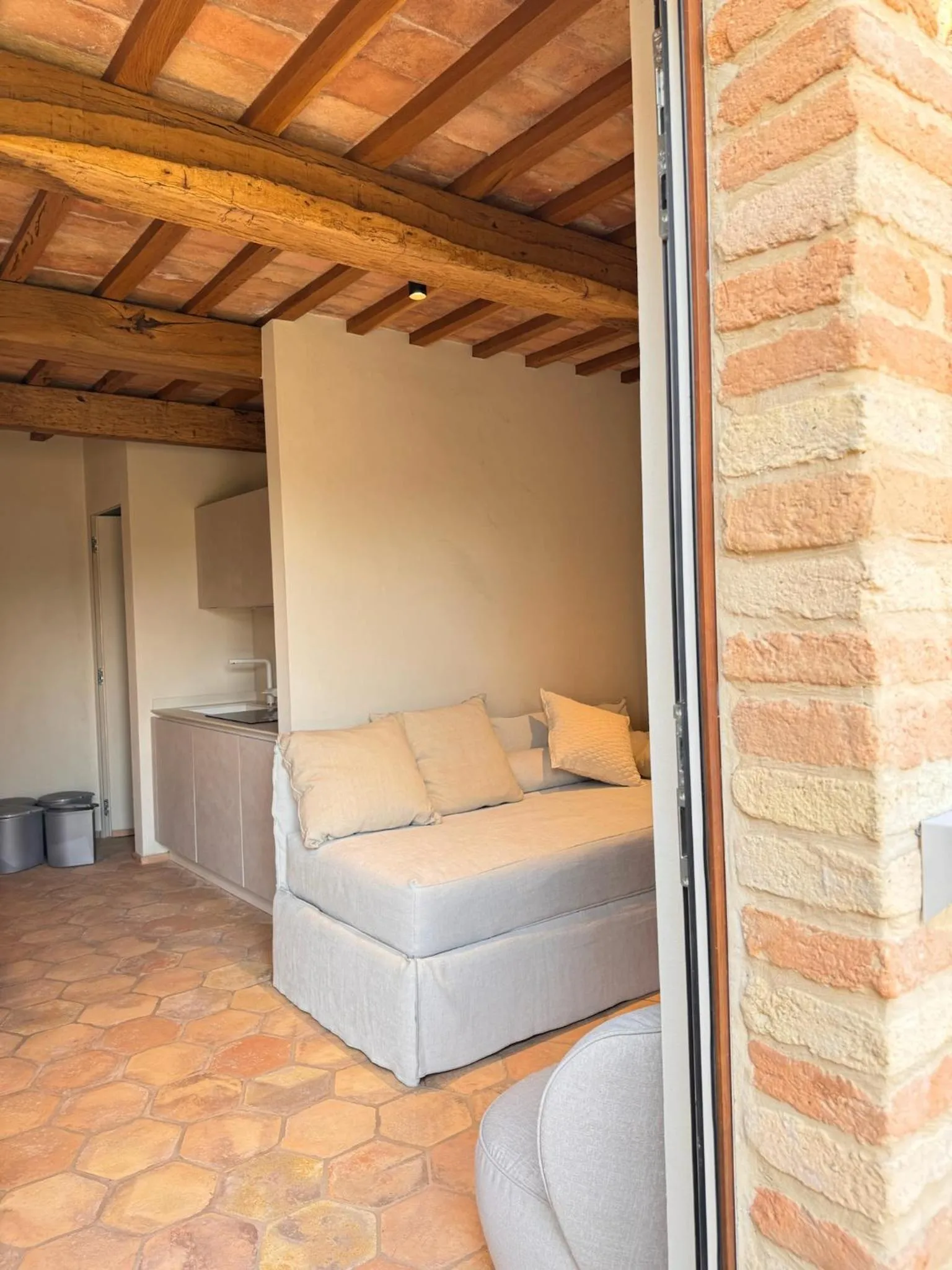 Kitchen or kitchenette in Relais La Colombaia