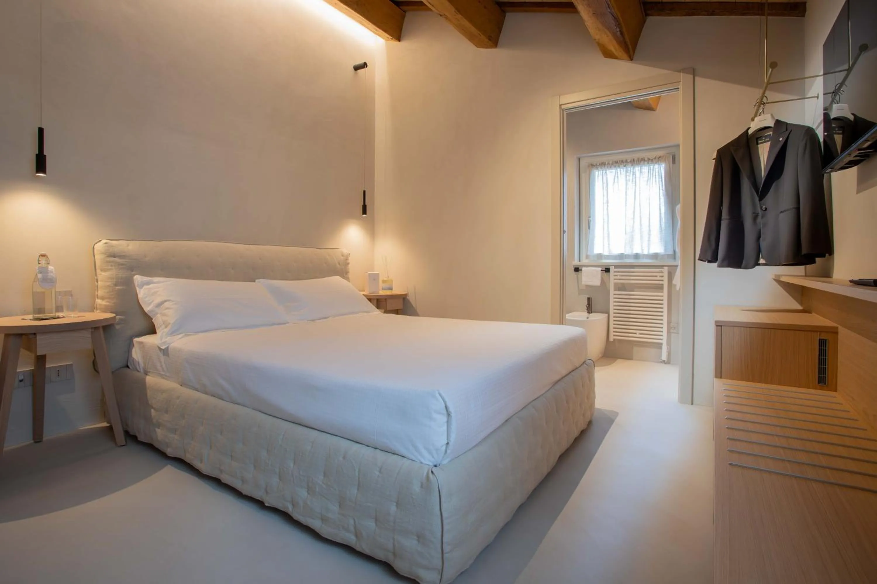 Bed in Relais La Colombaia