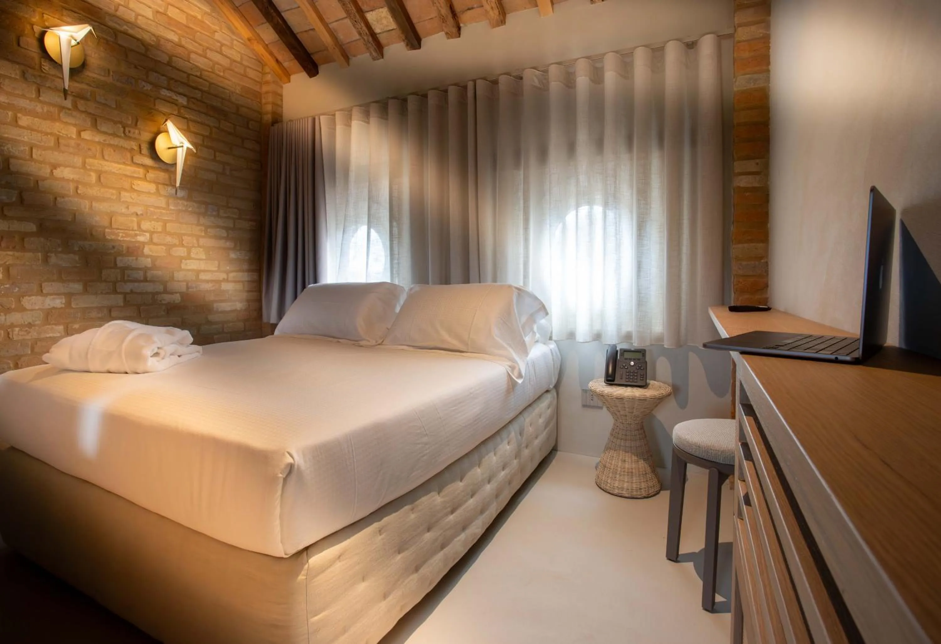 Bedroom, Bed in Relais La Colombaia