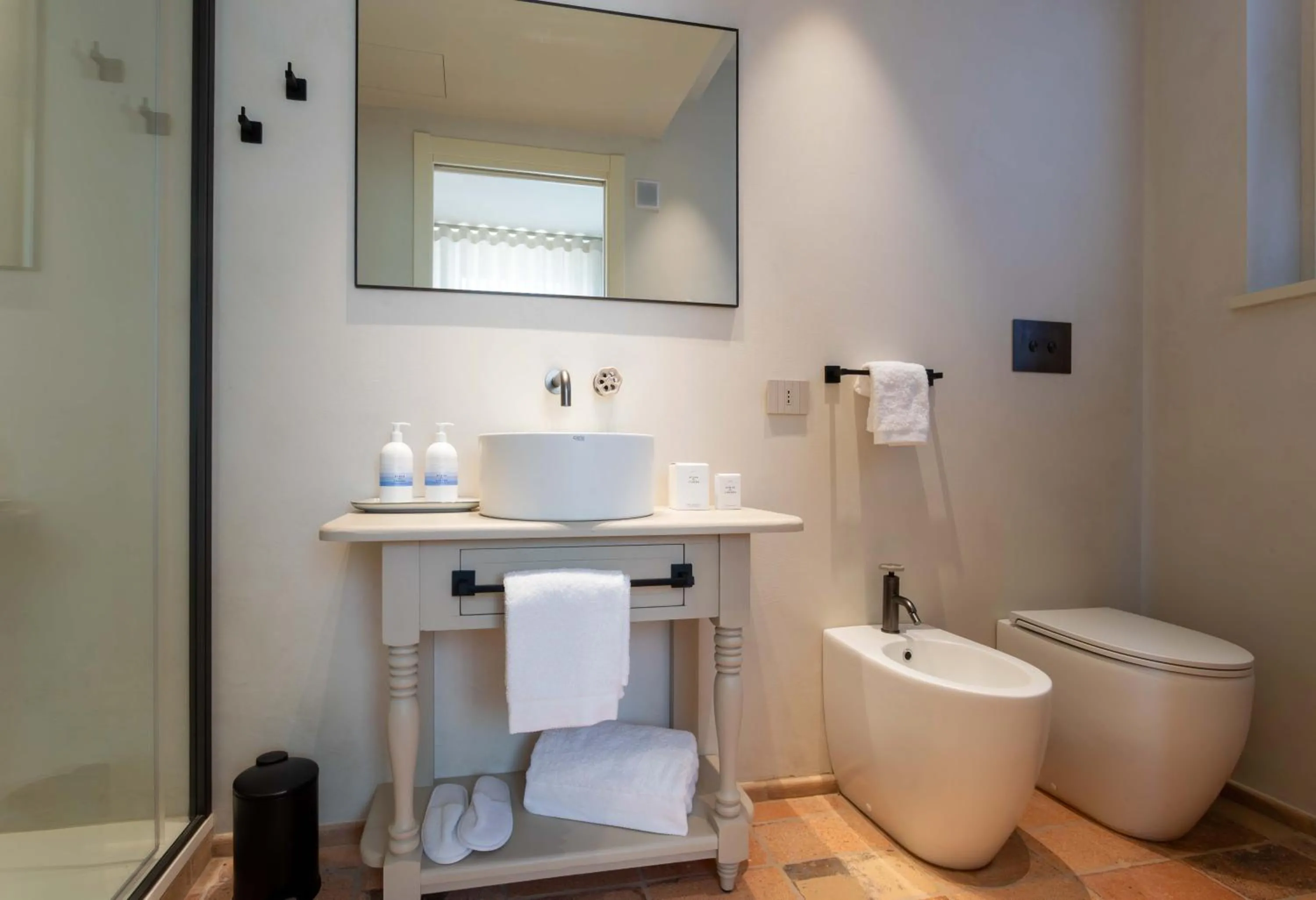 Bathroom in Relais La Colombaia