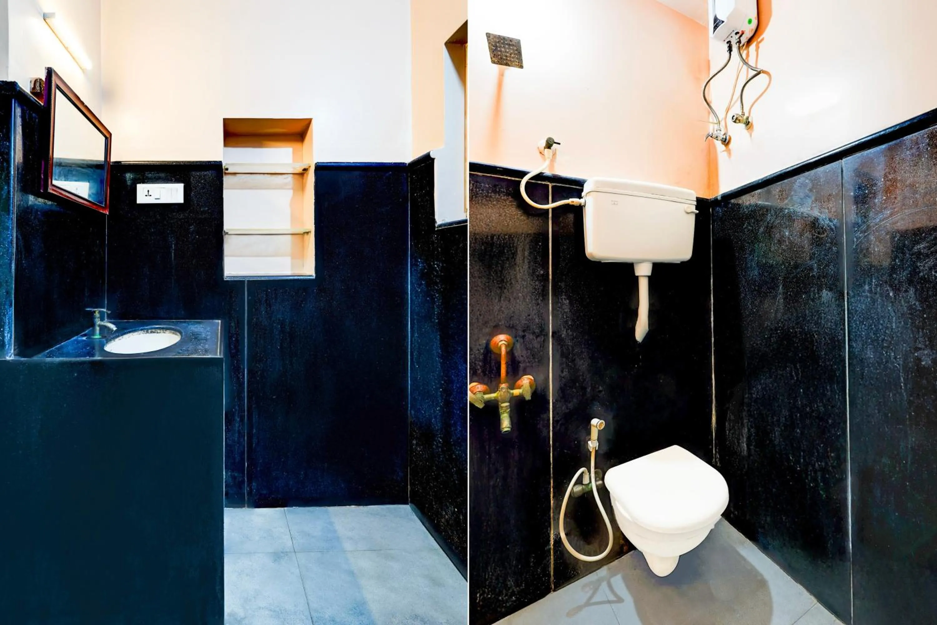 Bathroom in Hotel O Chrompet Near Rela Hospital