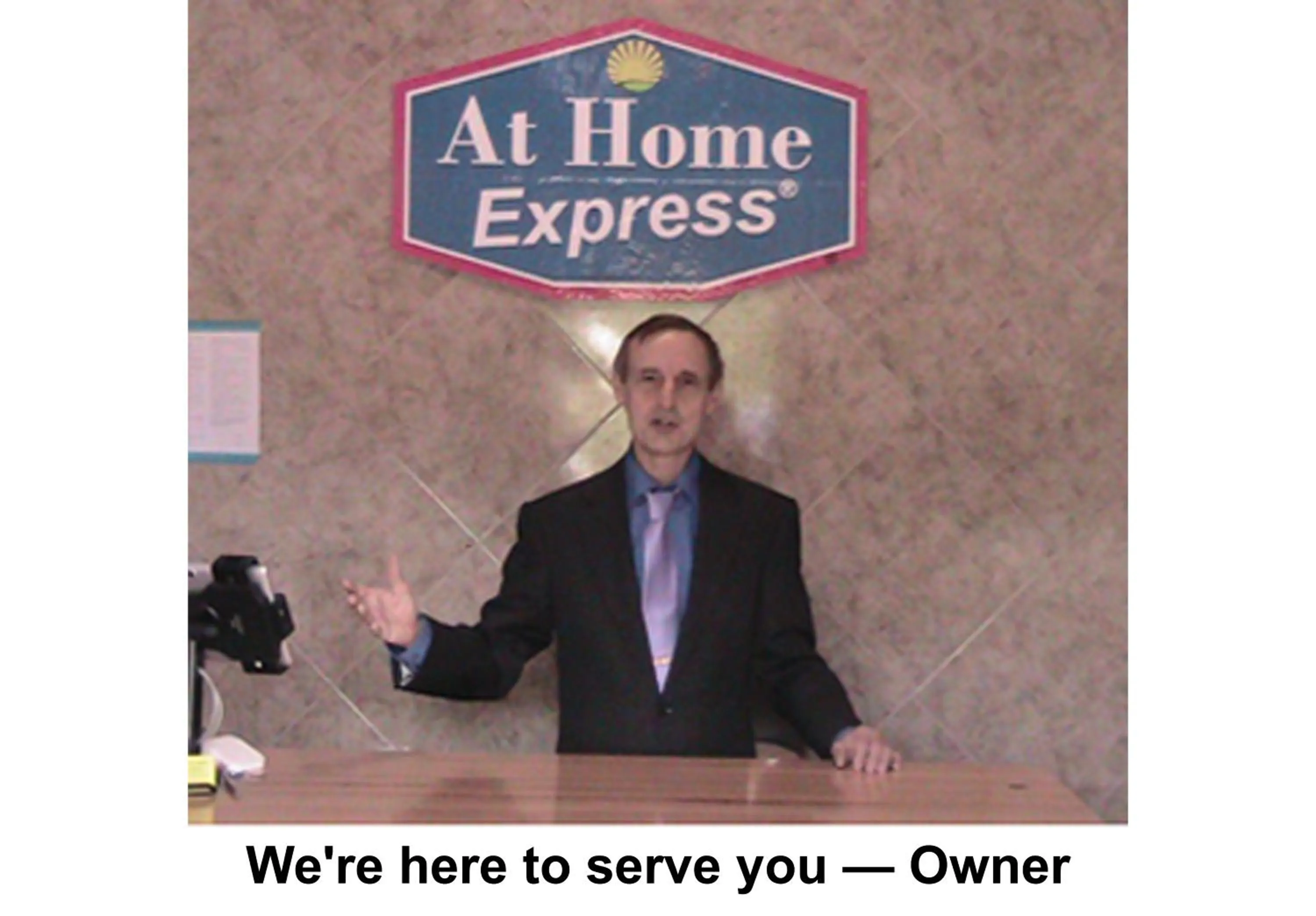 Staff in At Home Express Tangerine Inn