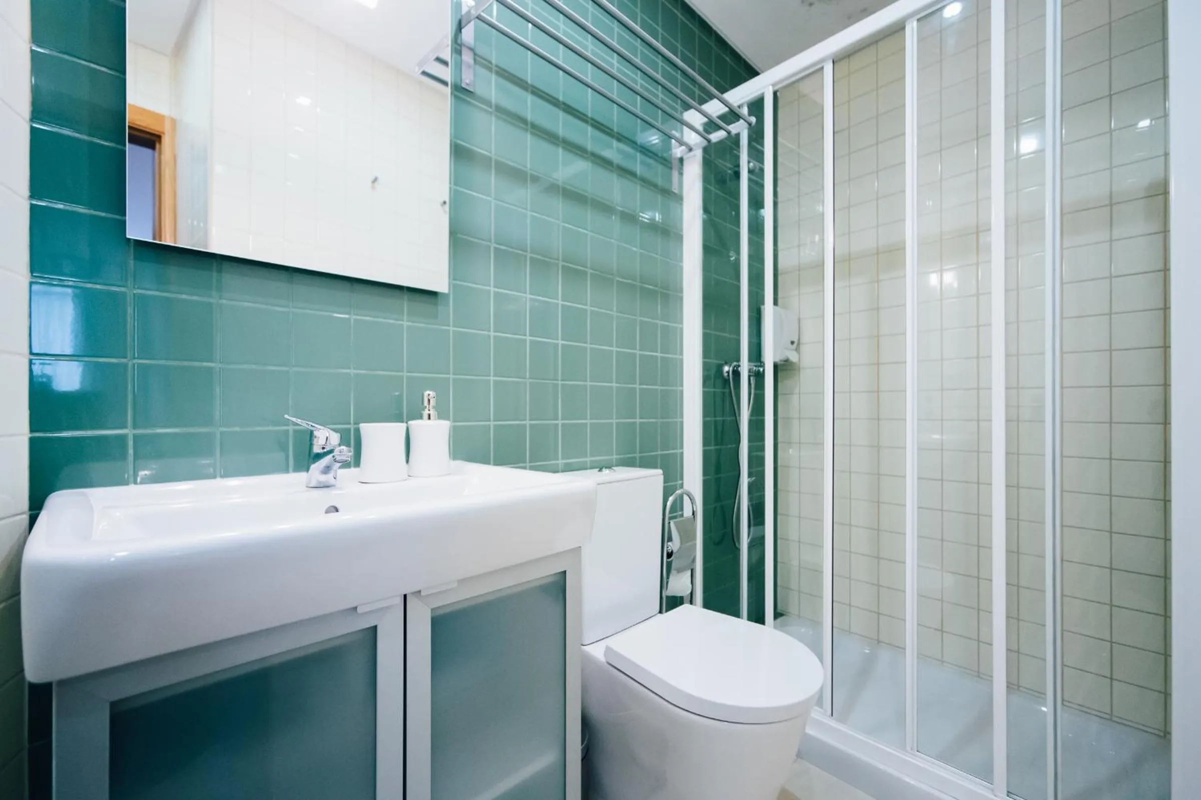 Shower in Vougaldeias Casas da Seara