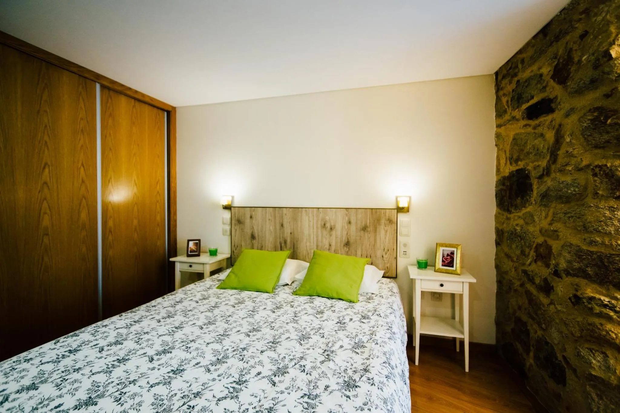 Bed in Vougaldeias Casas da Seara