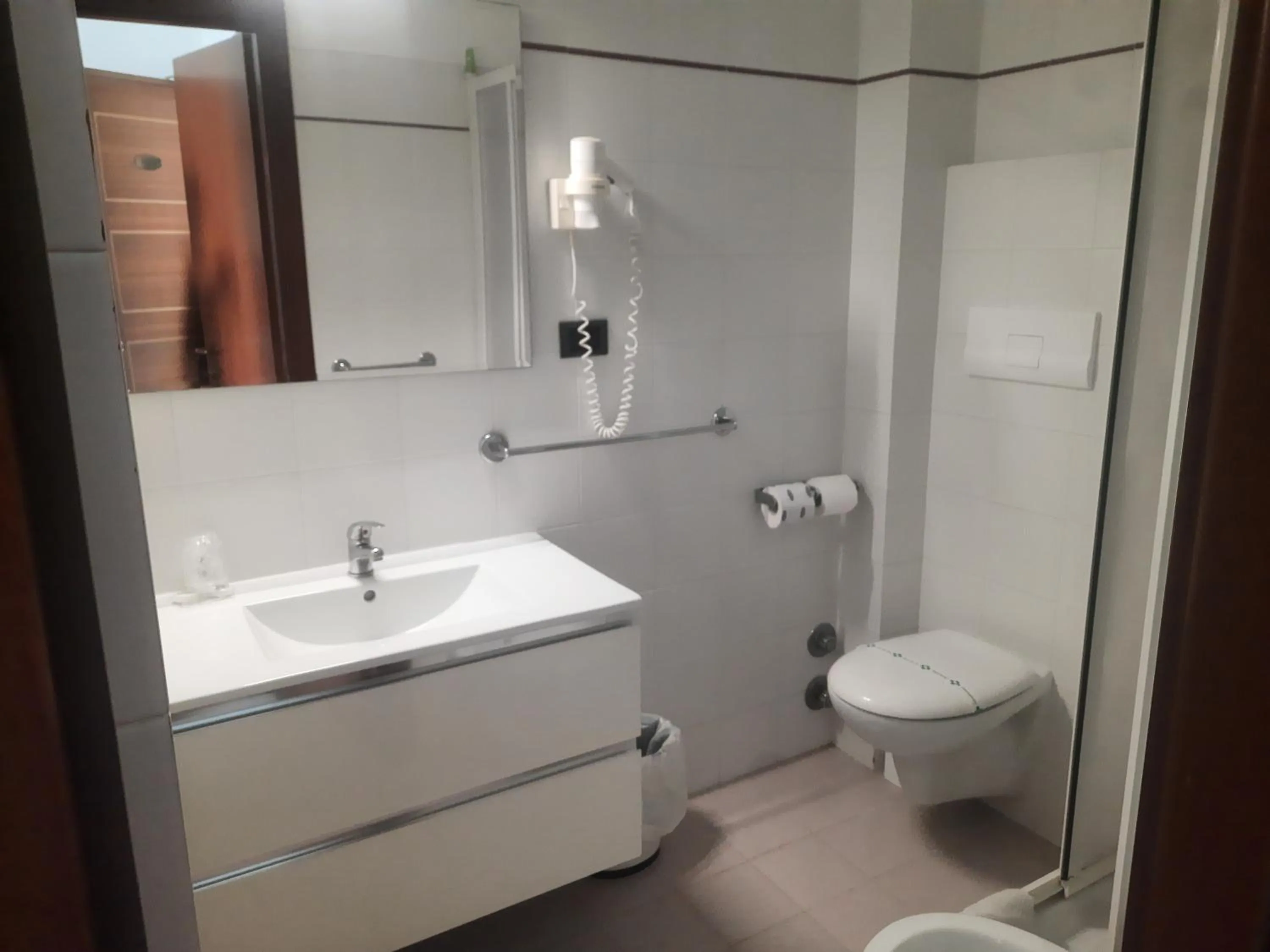 Bathroom in Hotel Leopold