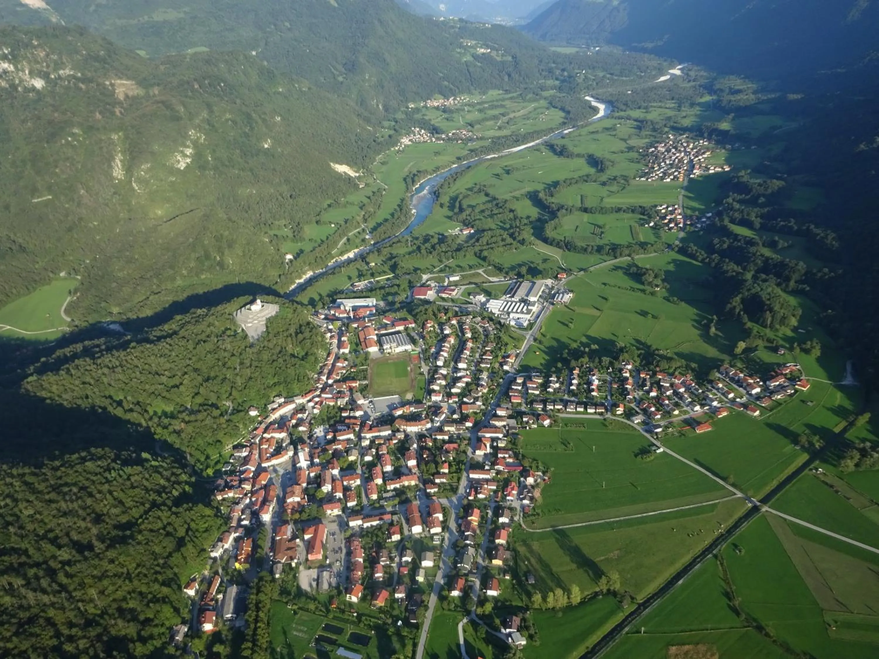 Bird's eye view in Apartments Hlapi with SPA