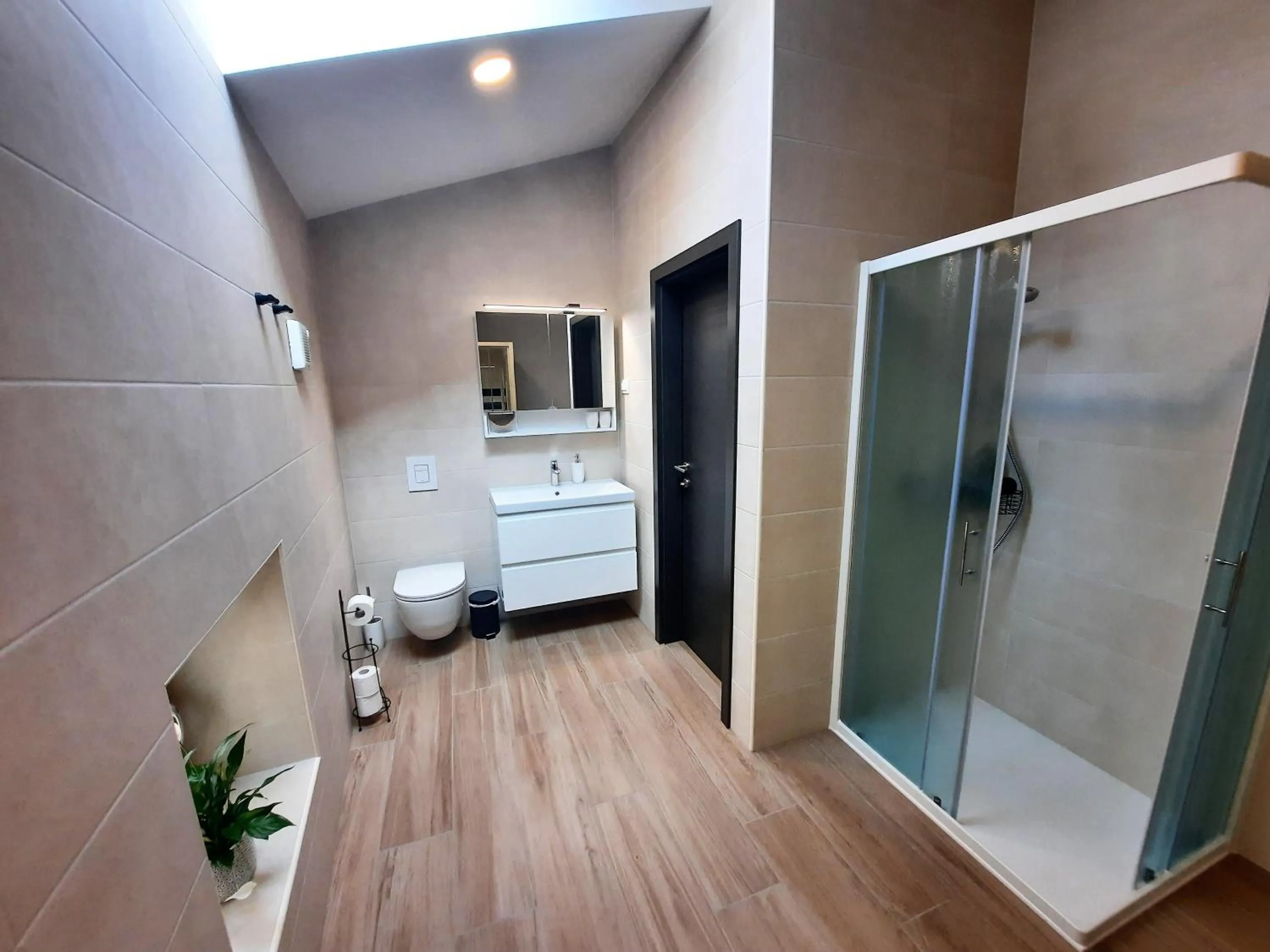 Bathroom in Apartments Hlapi with SPA