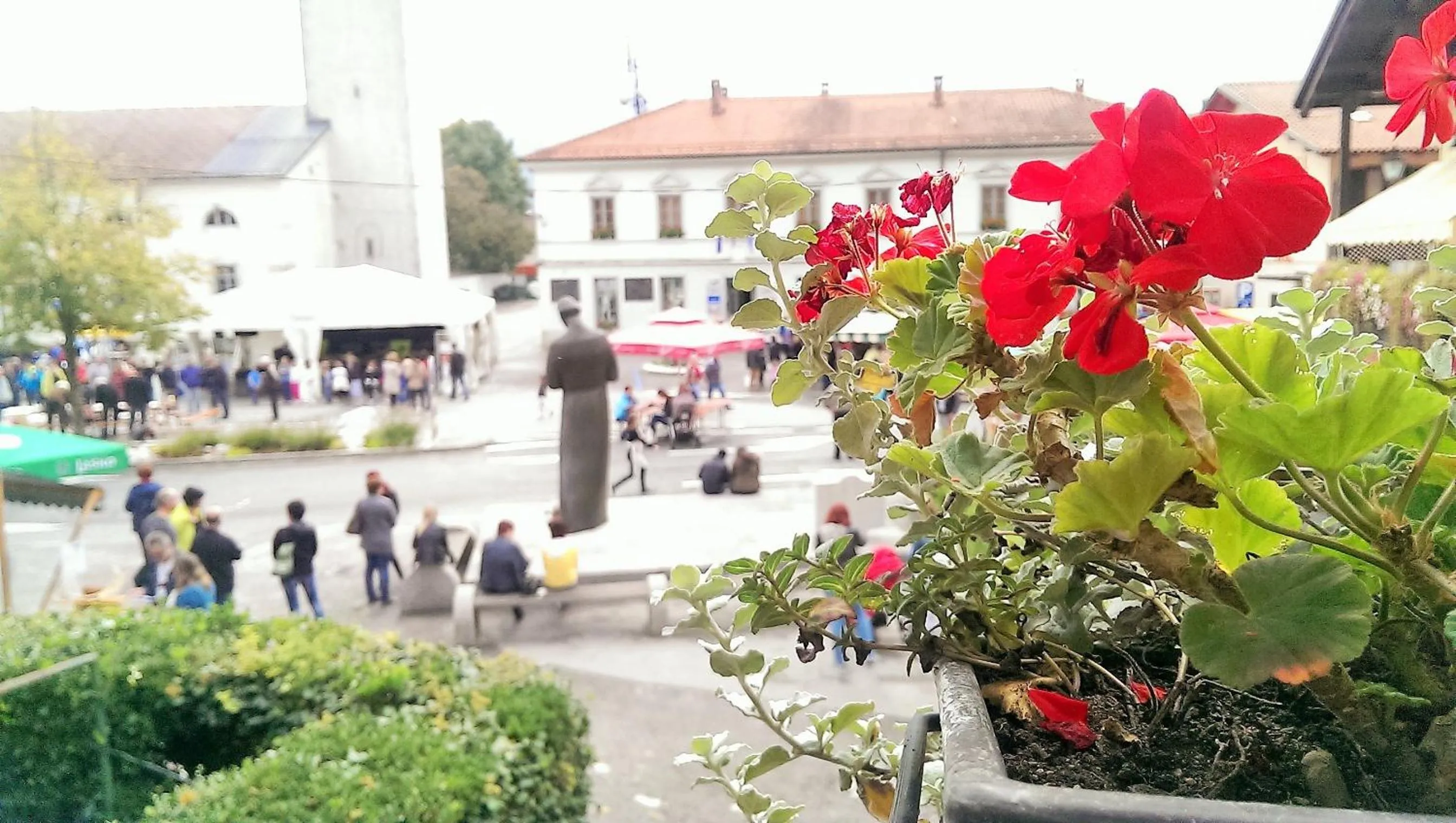 City view in Apartments Hlapi with SPA