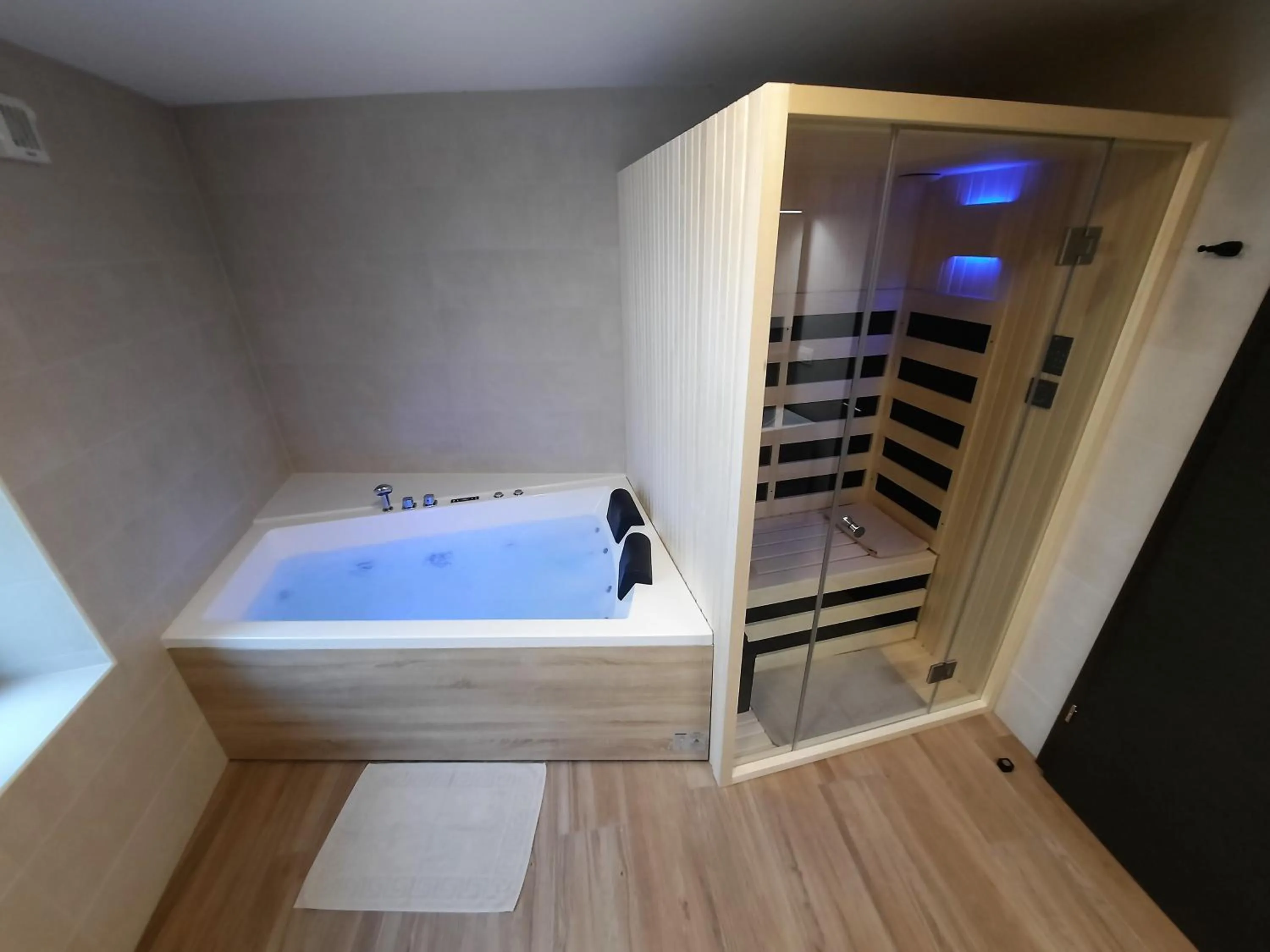 Bathroom in Apartments Hlapi with SPA