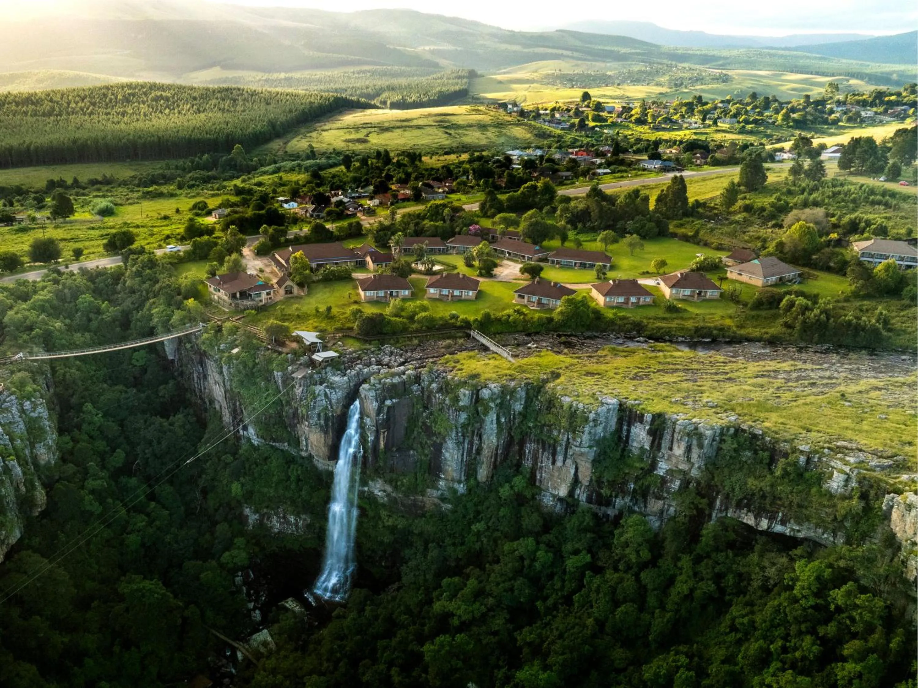 Natural landscape in Mogodi Lodge