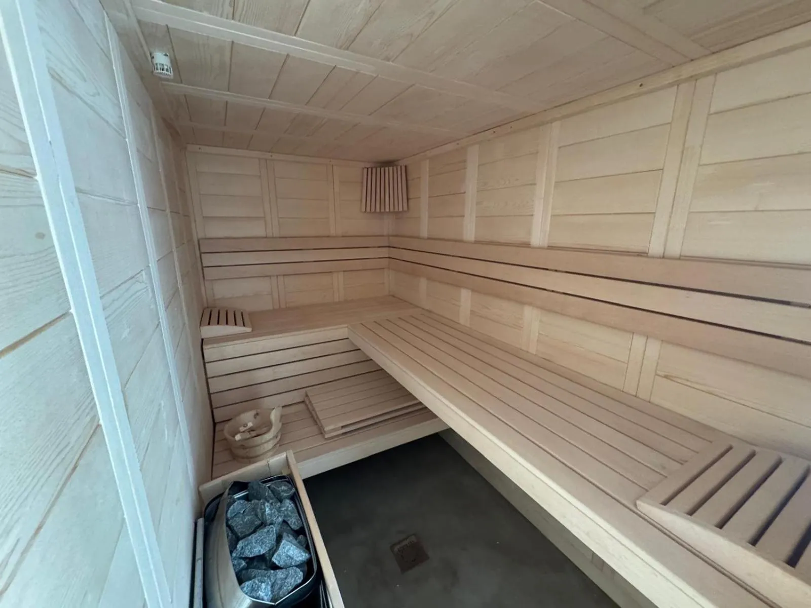 Sauna in Lusitano Garden Villas