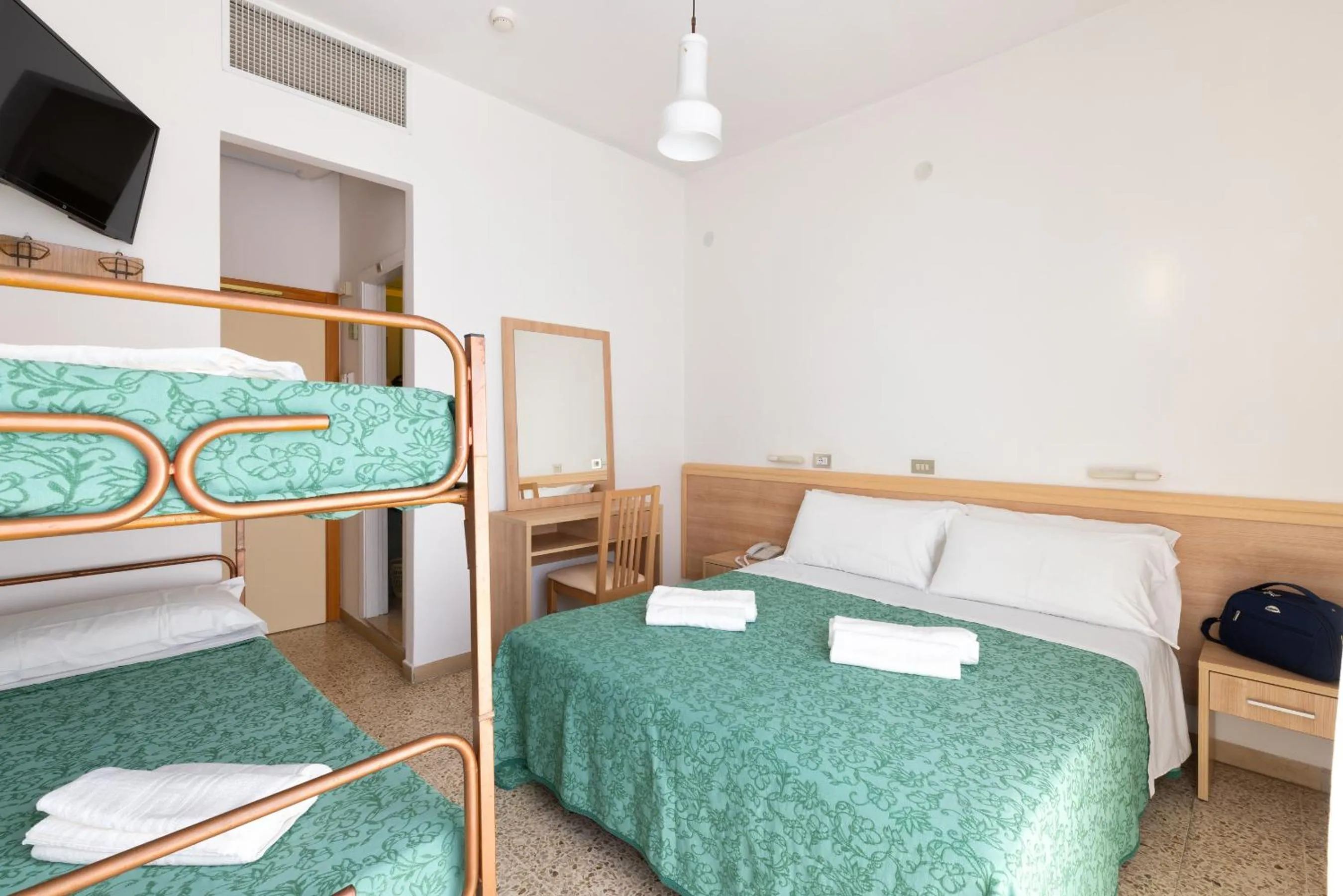 Bedroom in Hotel Morena Riccione Centrale