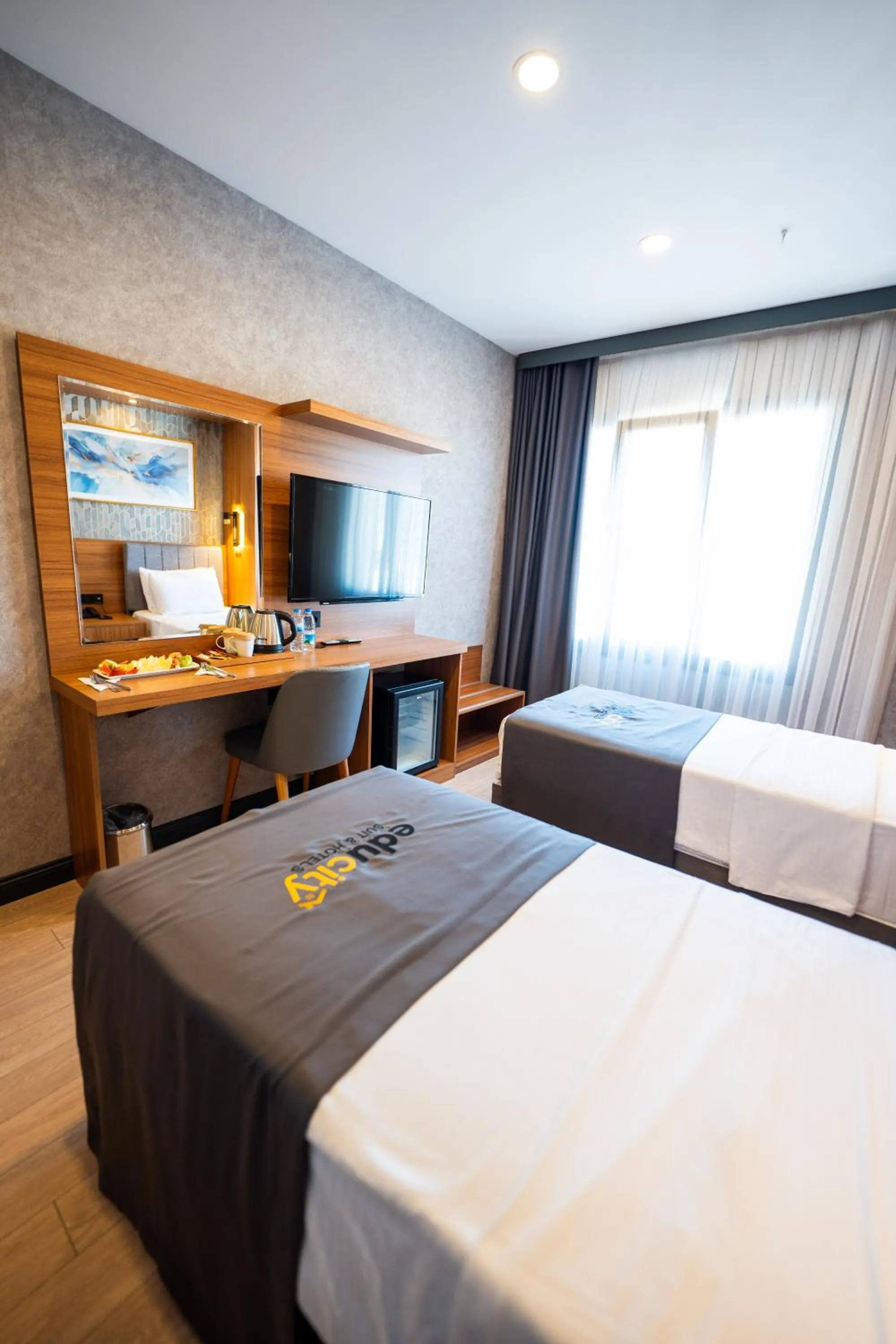 Superior Twin Room in Educity Hotels & Spa