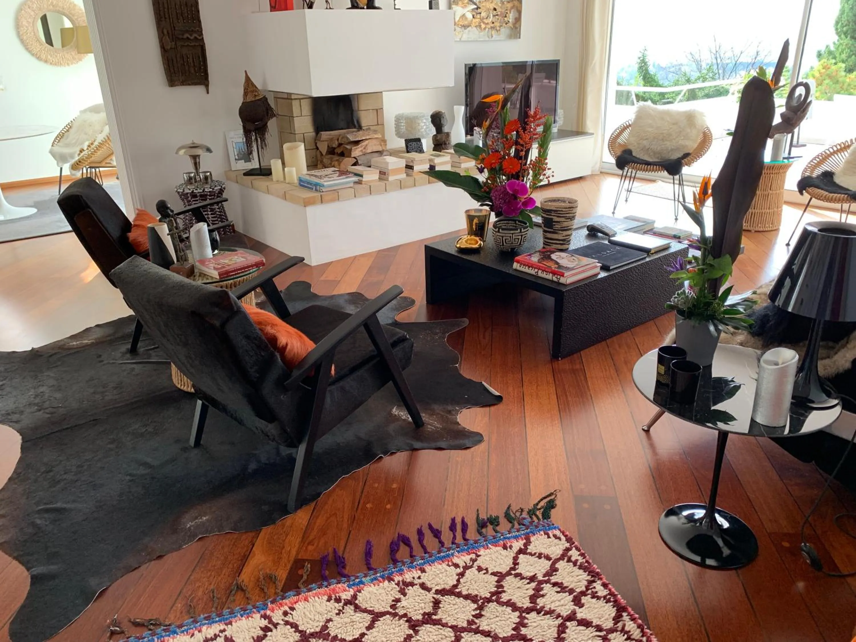 Living room in La Villa Haute Corniche