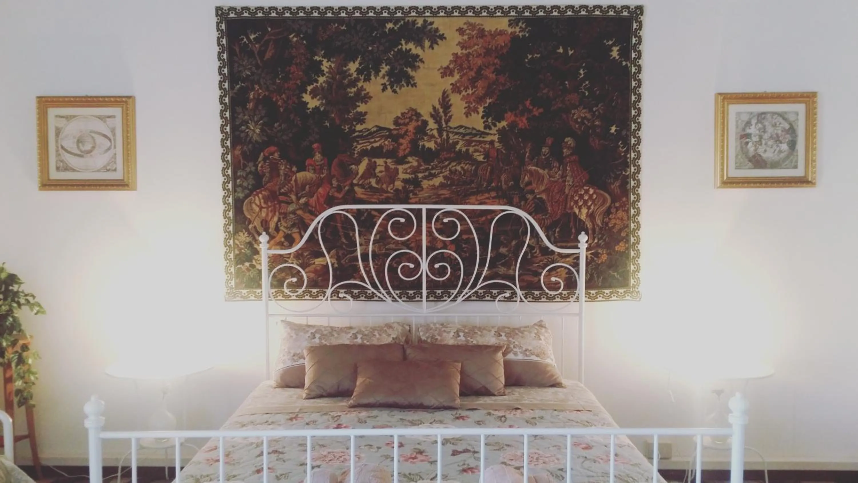 Bed in Aretè Guest House