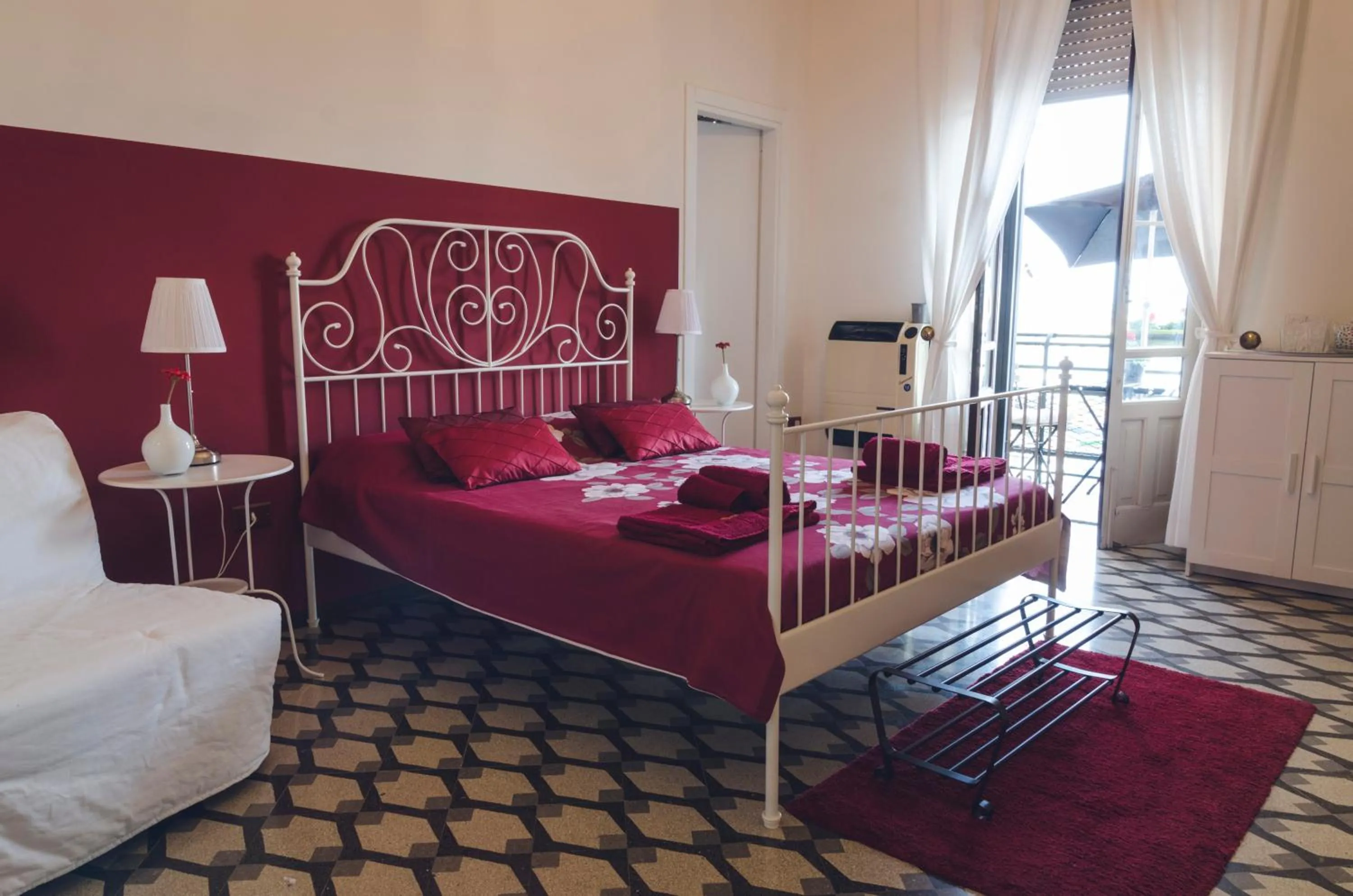 Bed in Aretè Guest House