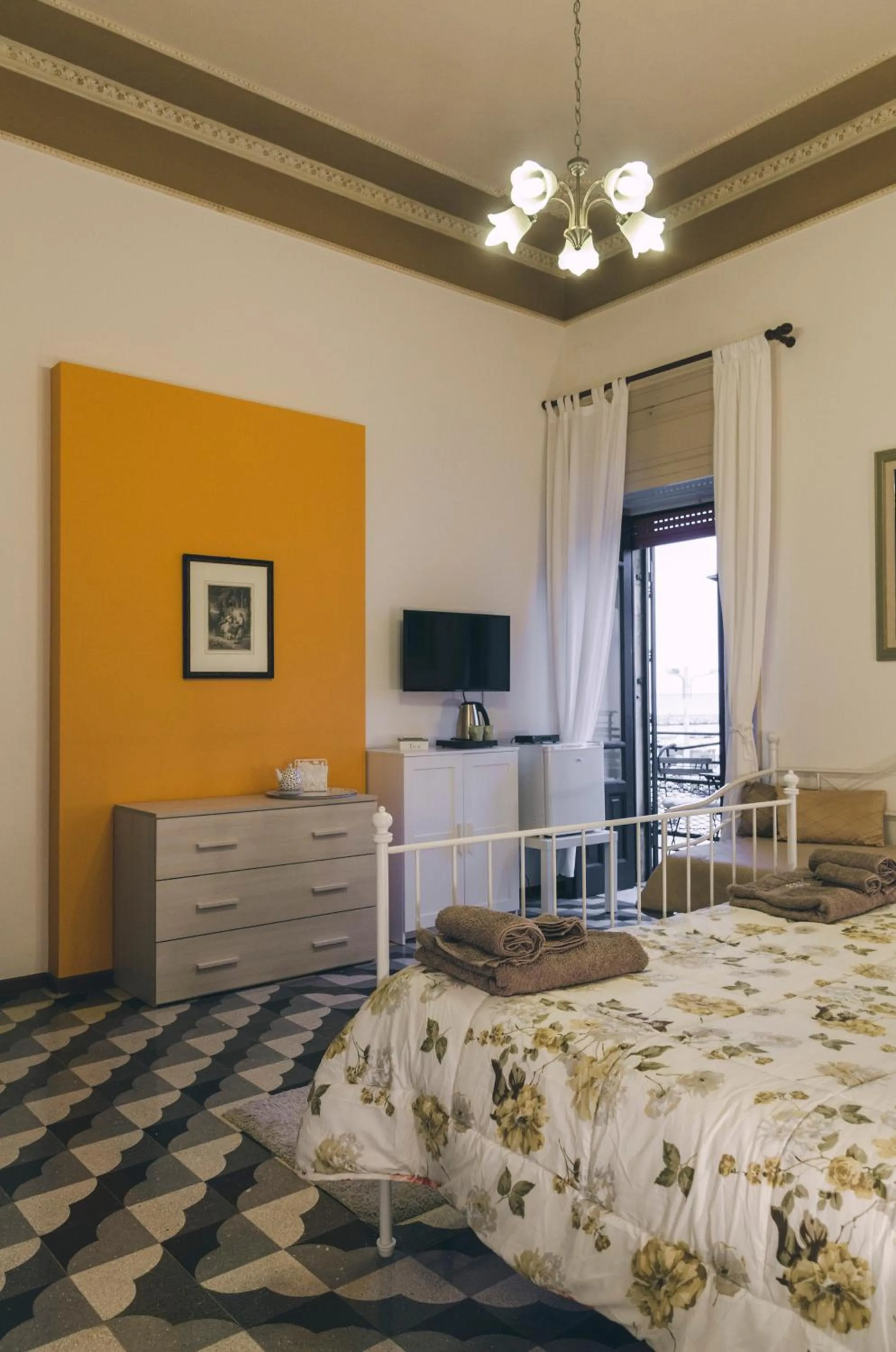 Bed in Aretè Guest House