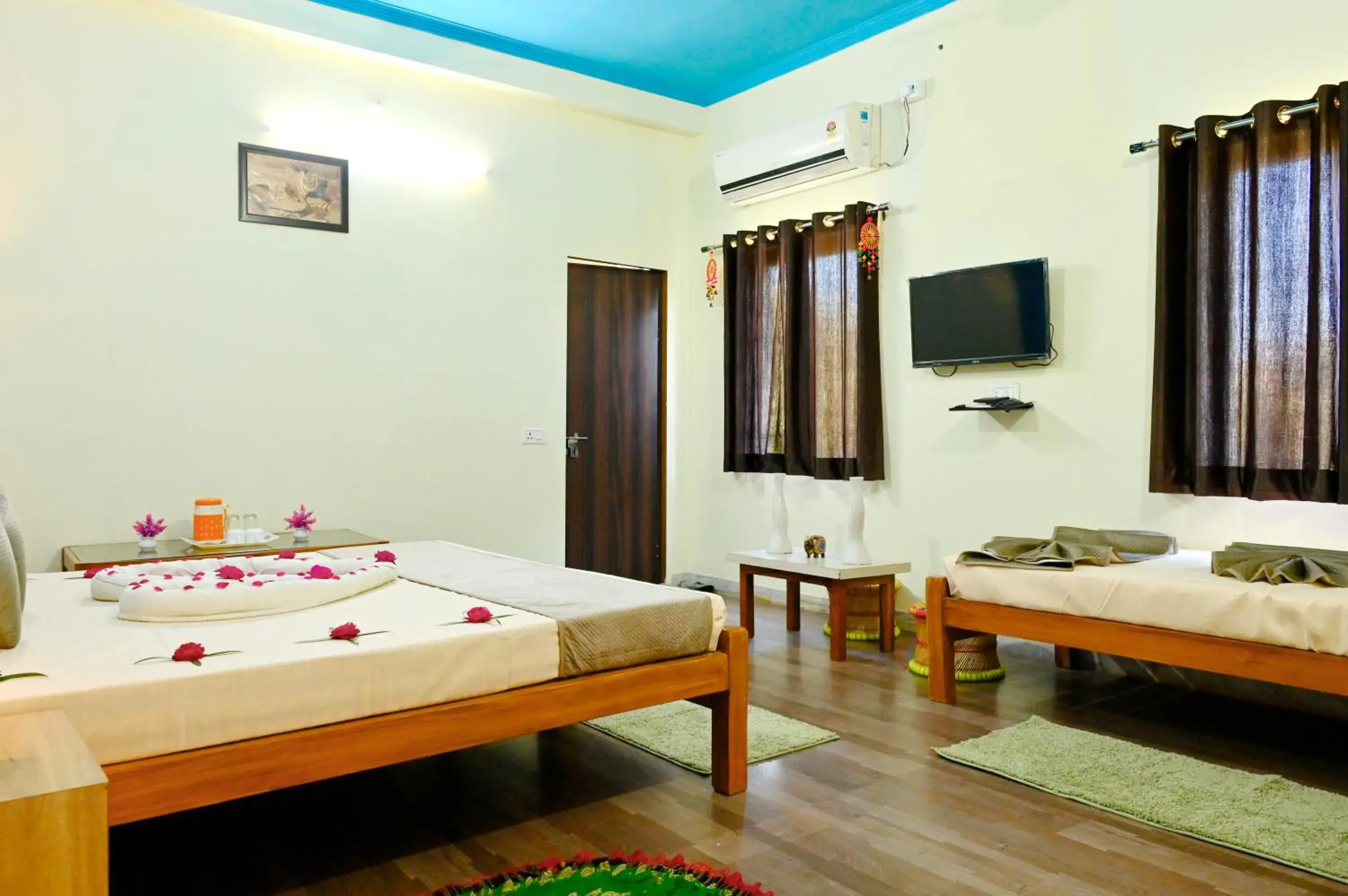 Bedroom, Bed in The Bagh Village Resort & Spa Bedroom, Bed in The Bagh Village Resort & Spa