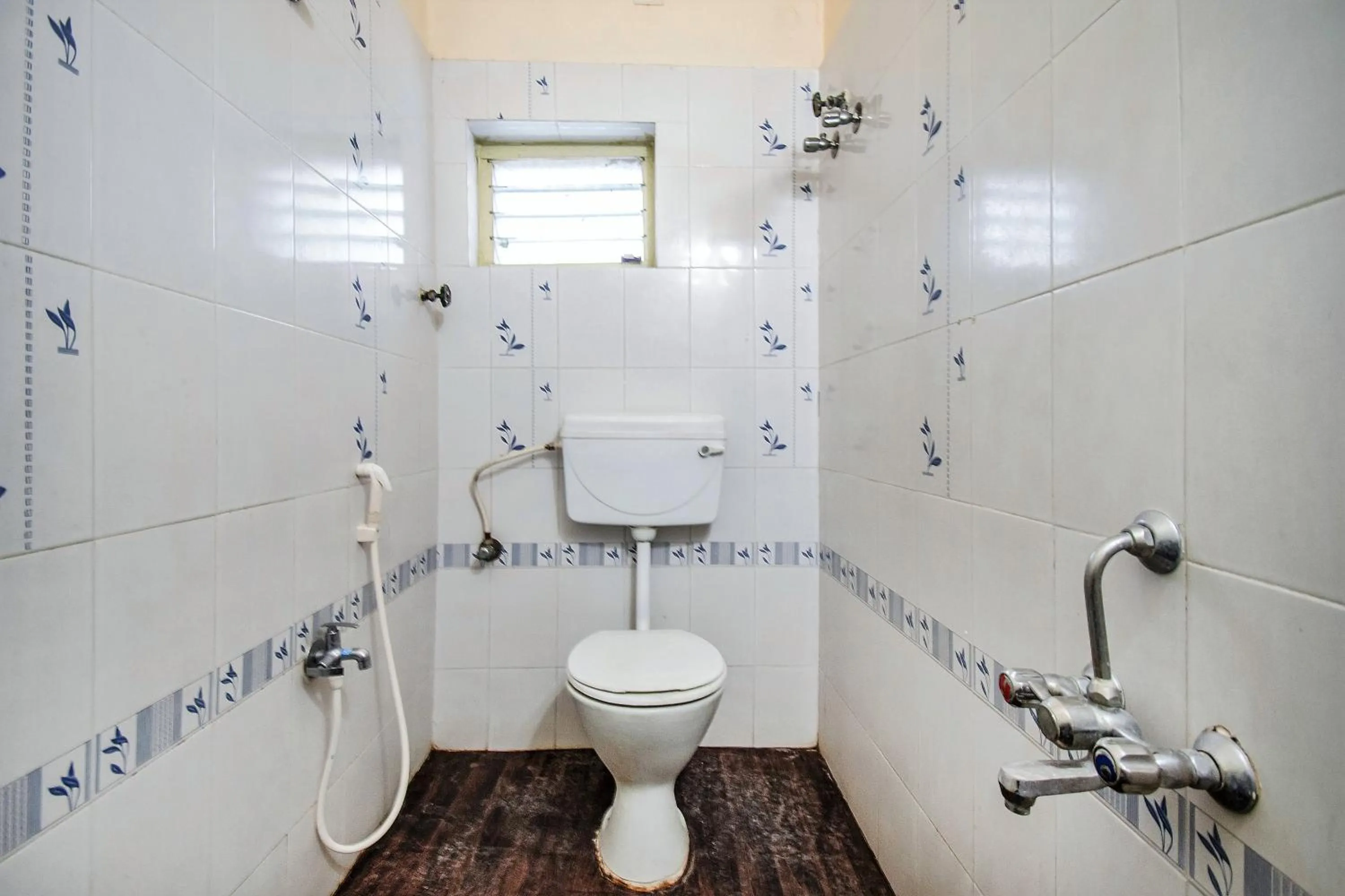 Bathroom in FabHotel Aditya Yatri Nivas - Nr Tirupati Railway Station