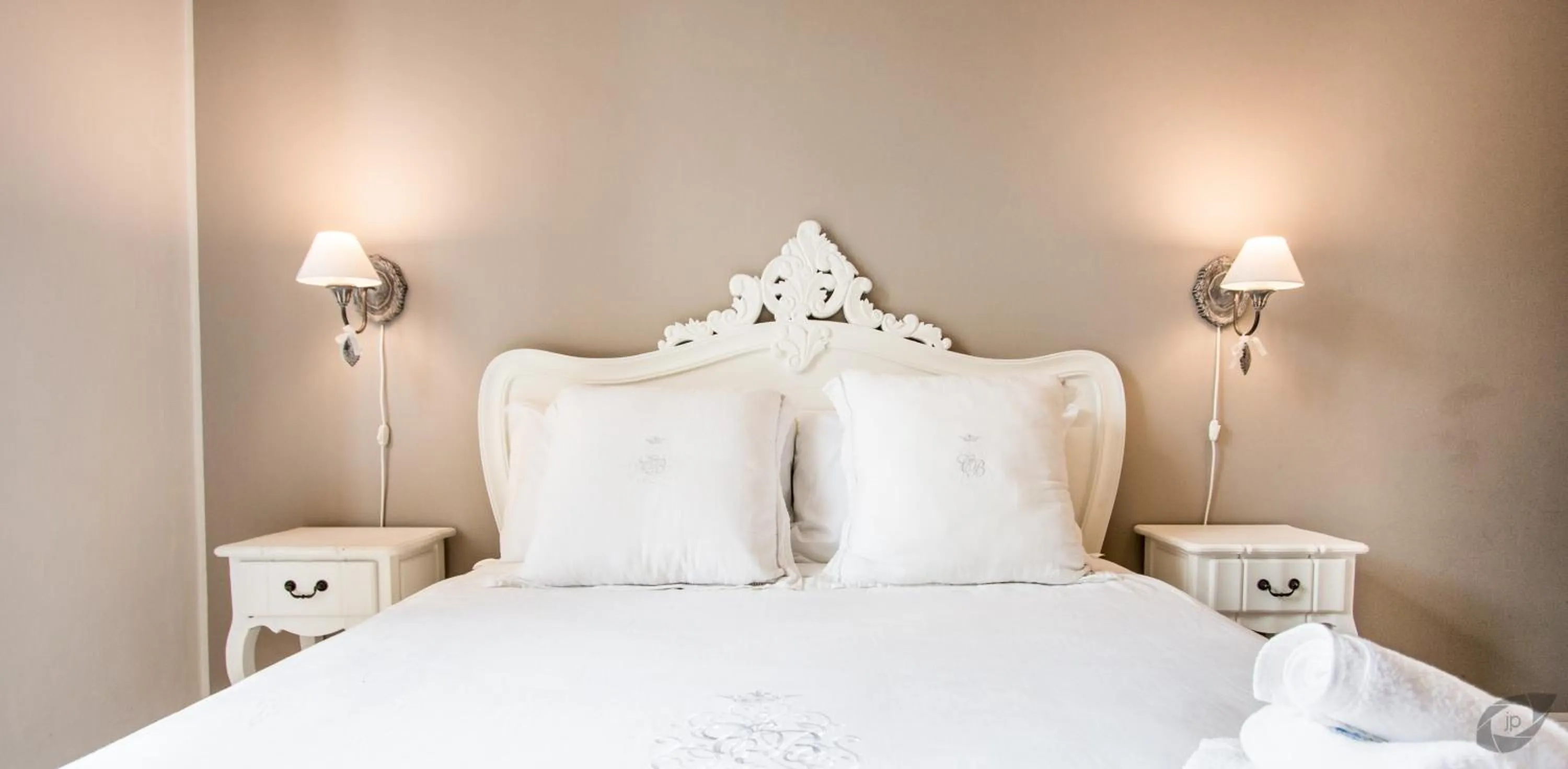 Decorative detail, Bed in B&B La Sosta degli Artisti