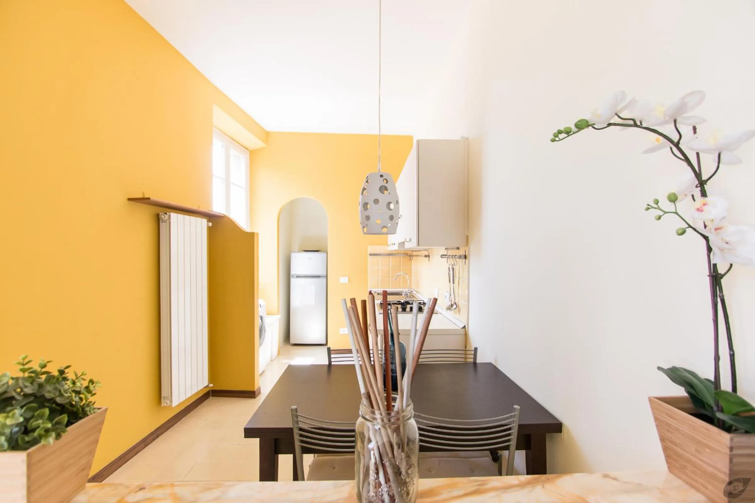 Dining area in B&B La Sosta degli Artisti