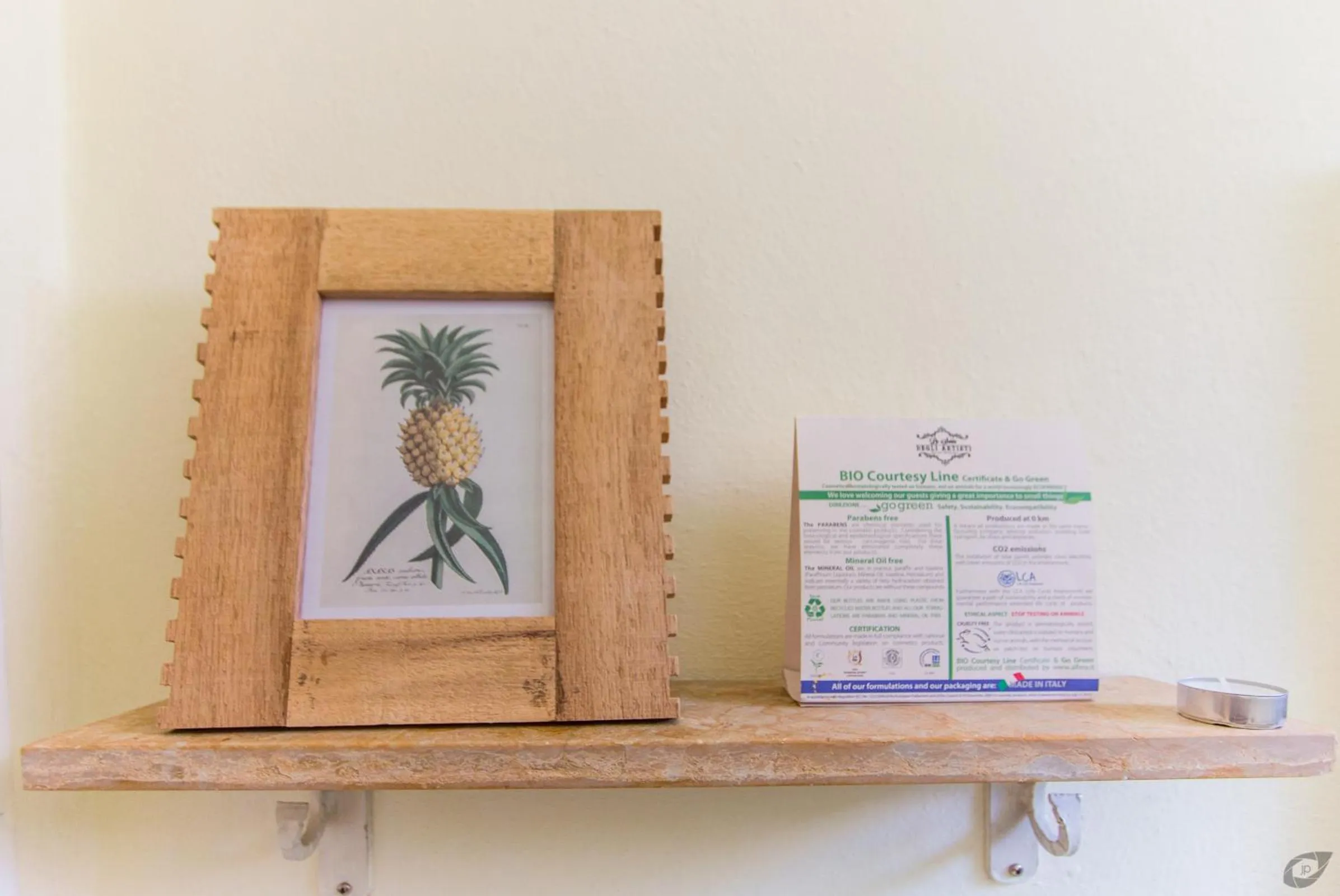 Decorative detail in B&B La Sosta degli Artisti