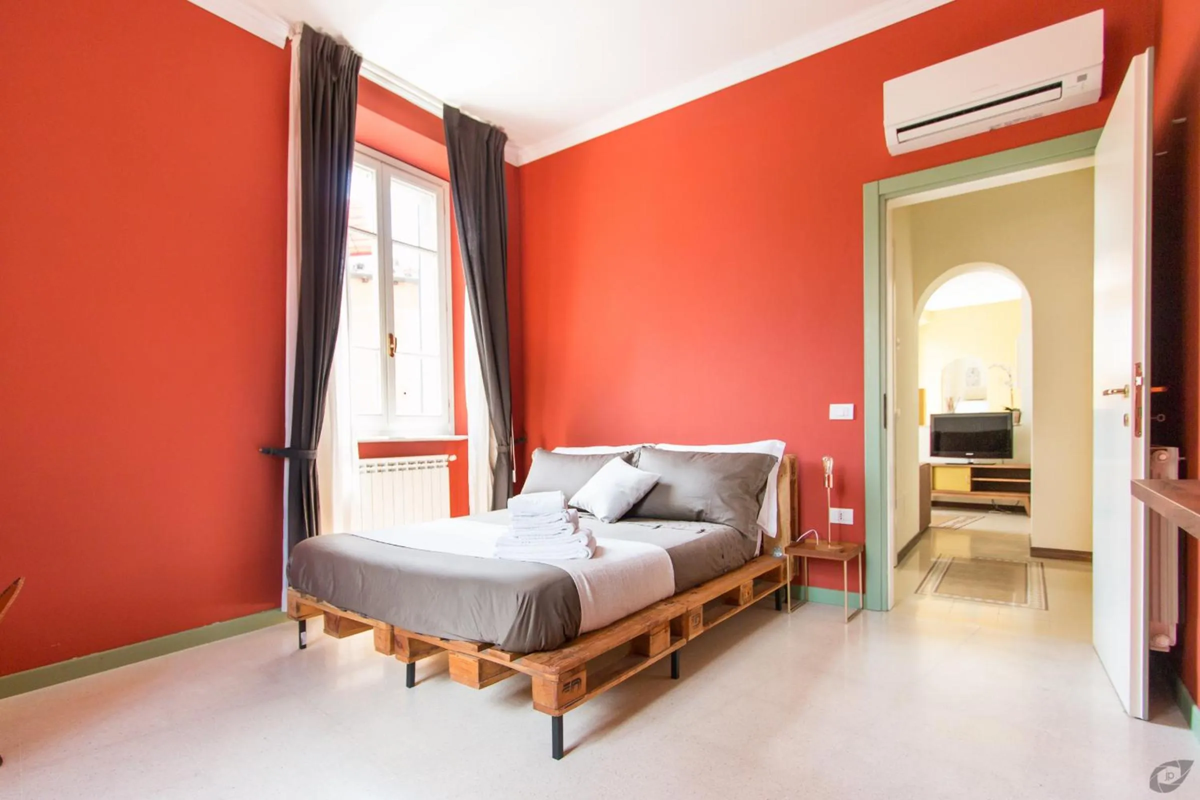 Decorative detail, Bed in B&B La Sosta degli Artisti