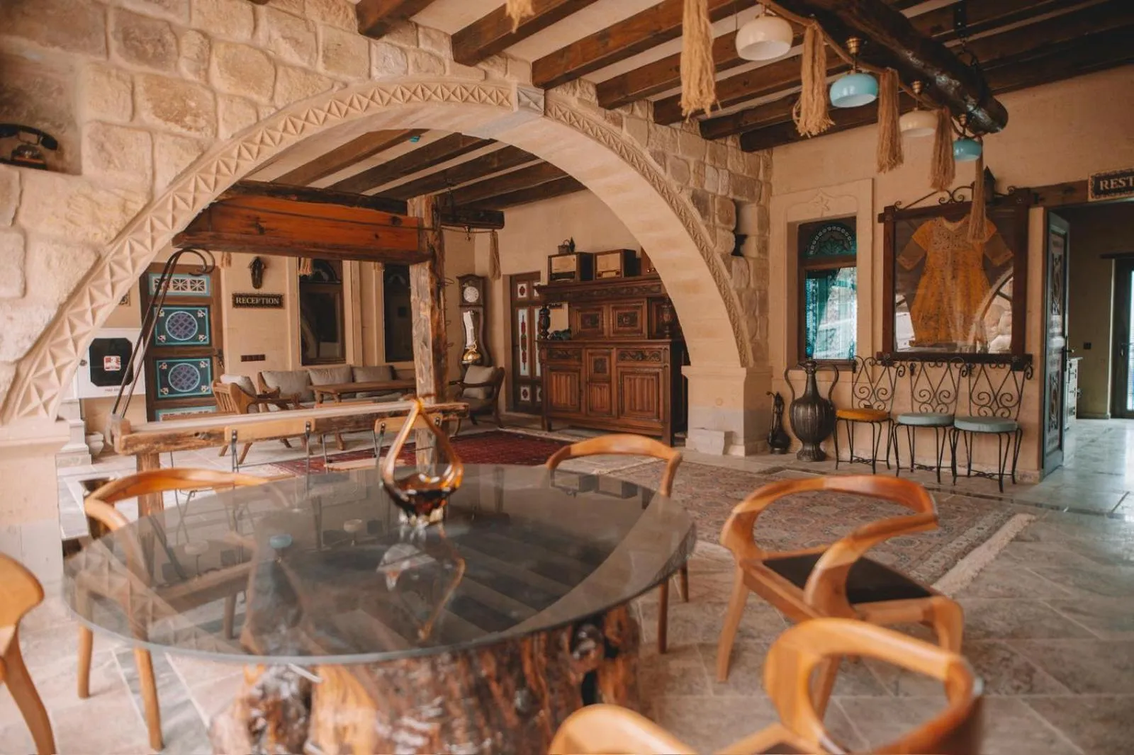 Lobby or reception in Karis Cave Cappadocia