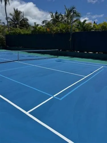 Tennis court in Viva V Samana by Wyndham, A Trademark Adults All Inclusive