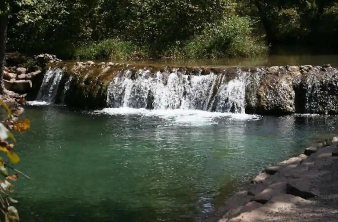Nearby landmark in Cedarvale Cabins Turner Falls