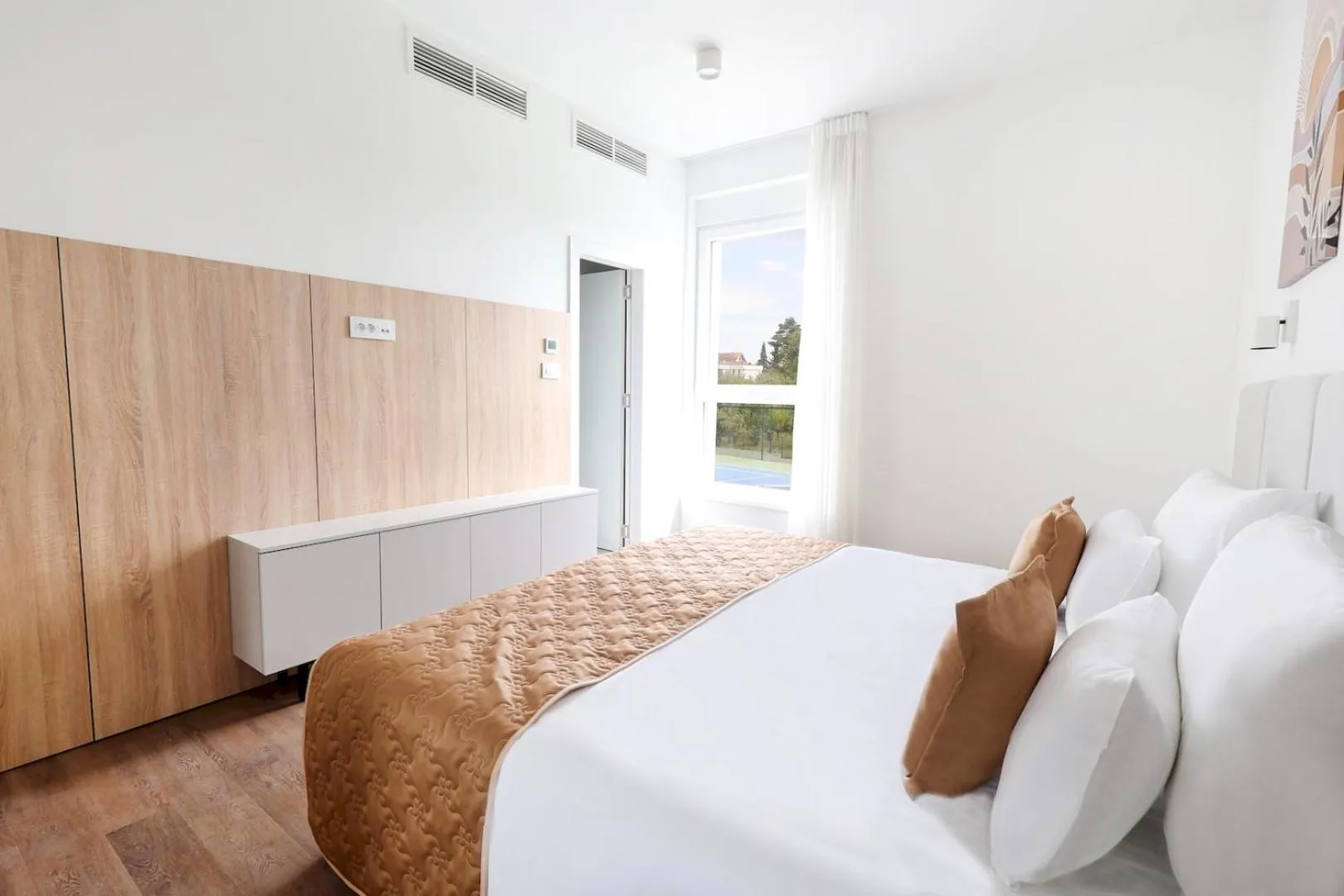 Bed in Apartmani Fruški Cvet - Fruške Terme