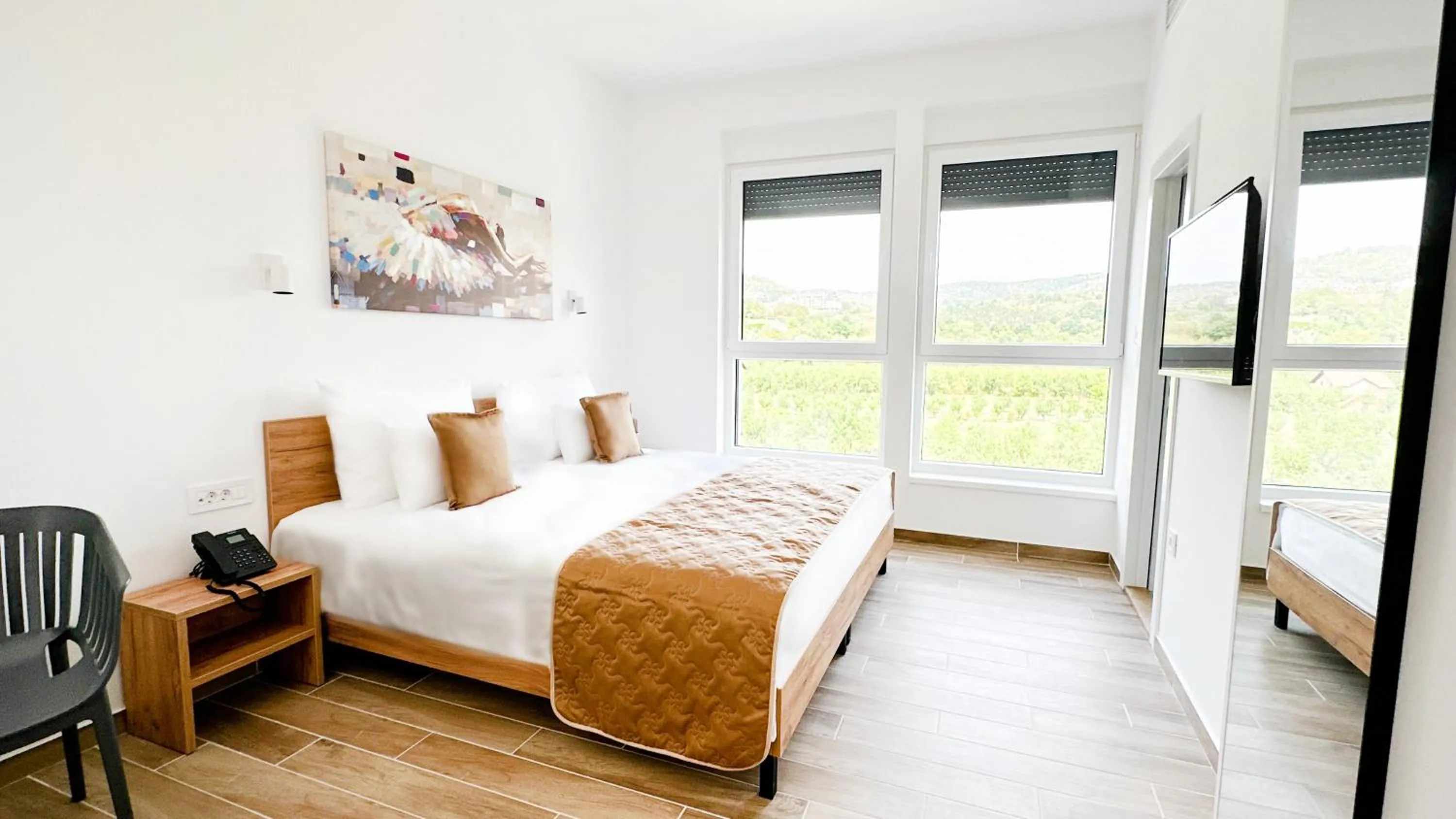 Bedroom, Bed in Apartmani Fruški Cvet - Fruške Terme