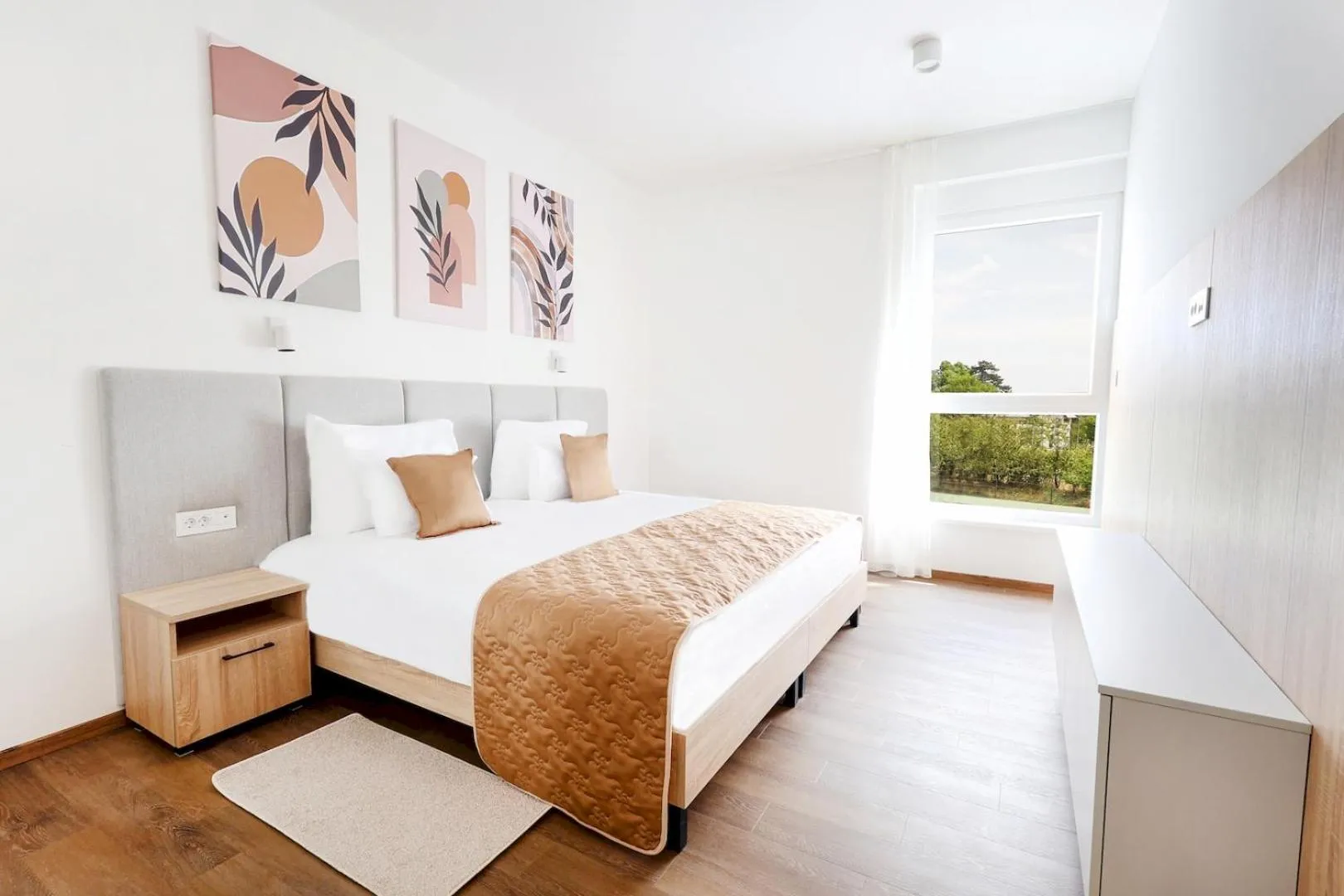 Bed in Apartmani Fruški Cvet - Fruške Terme