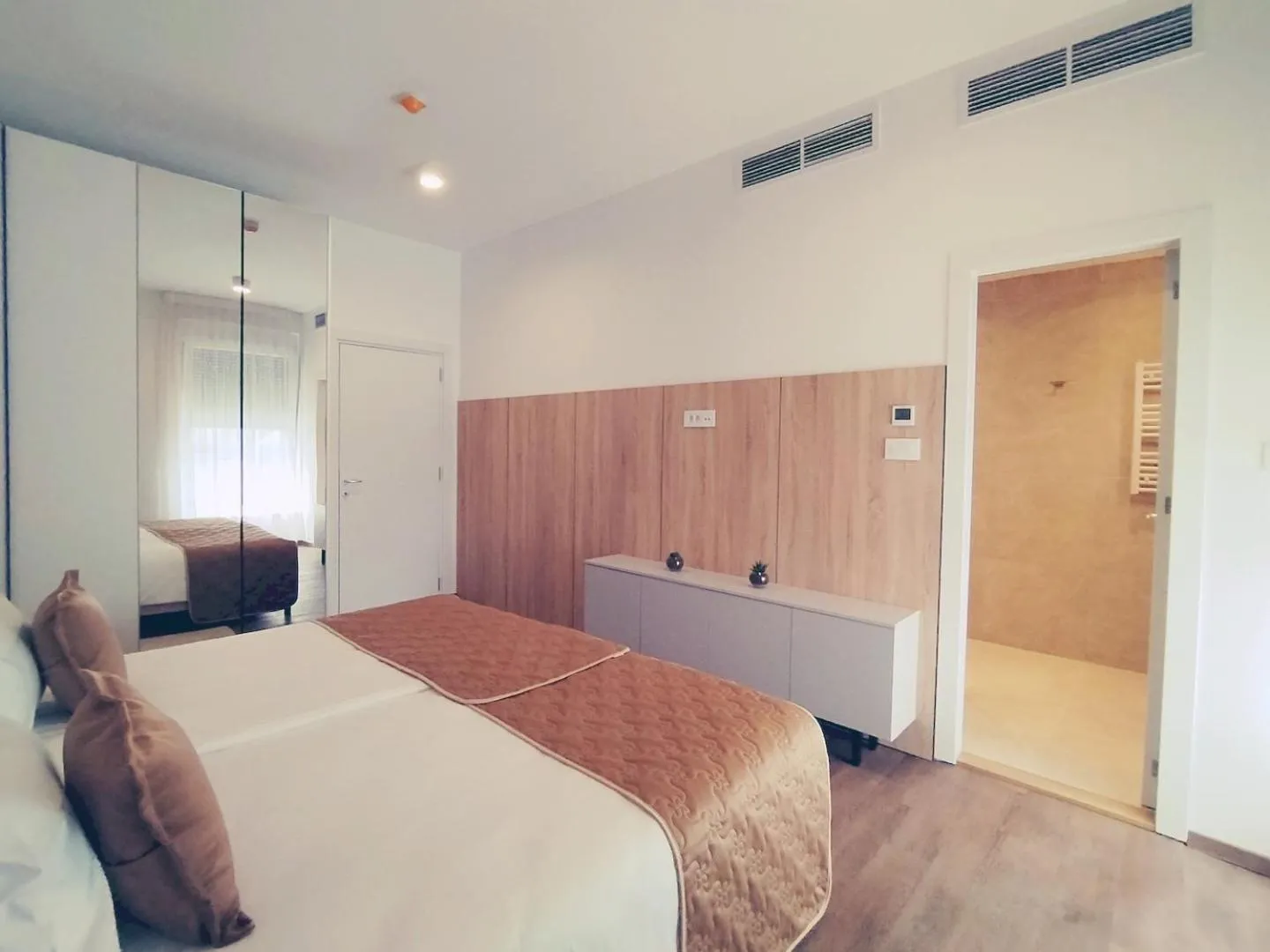 Bed in Apartmani Fruški Cvet - Fruške Terme